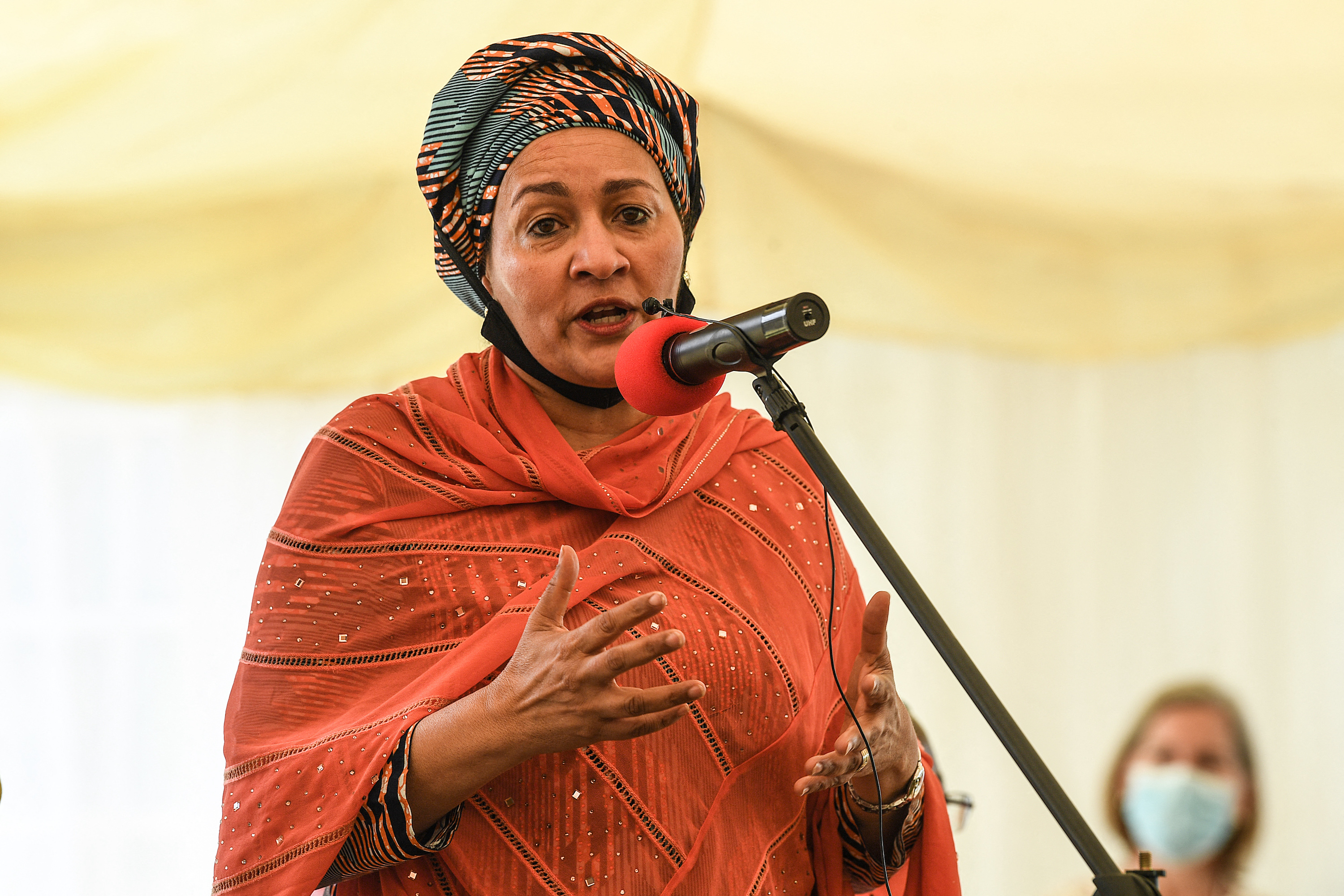 Deputy Secretary-General of the United Nations Amina Mohammed.