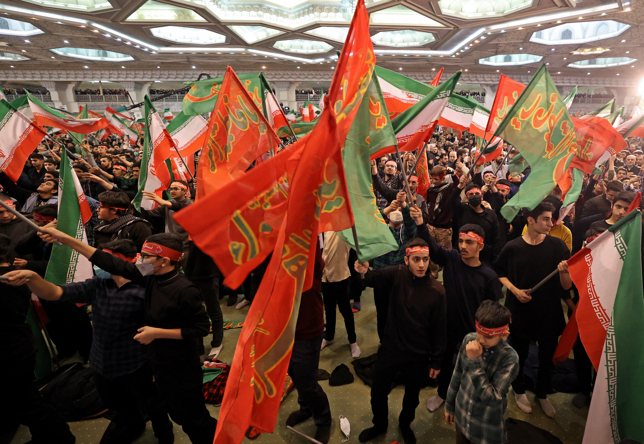 Iranians commemorate third anniversary of killing of top official.