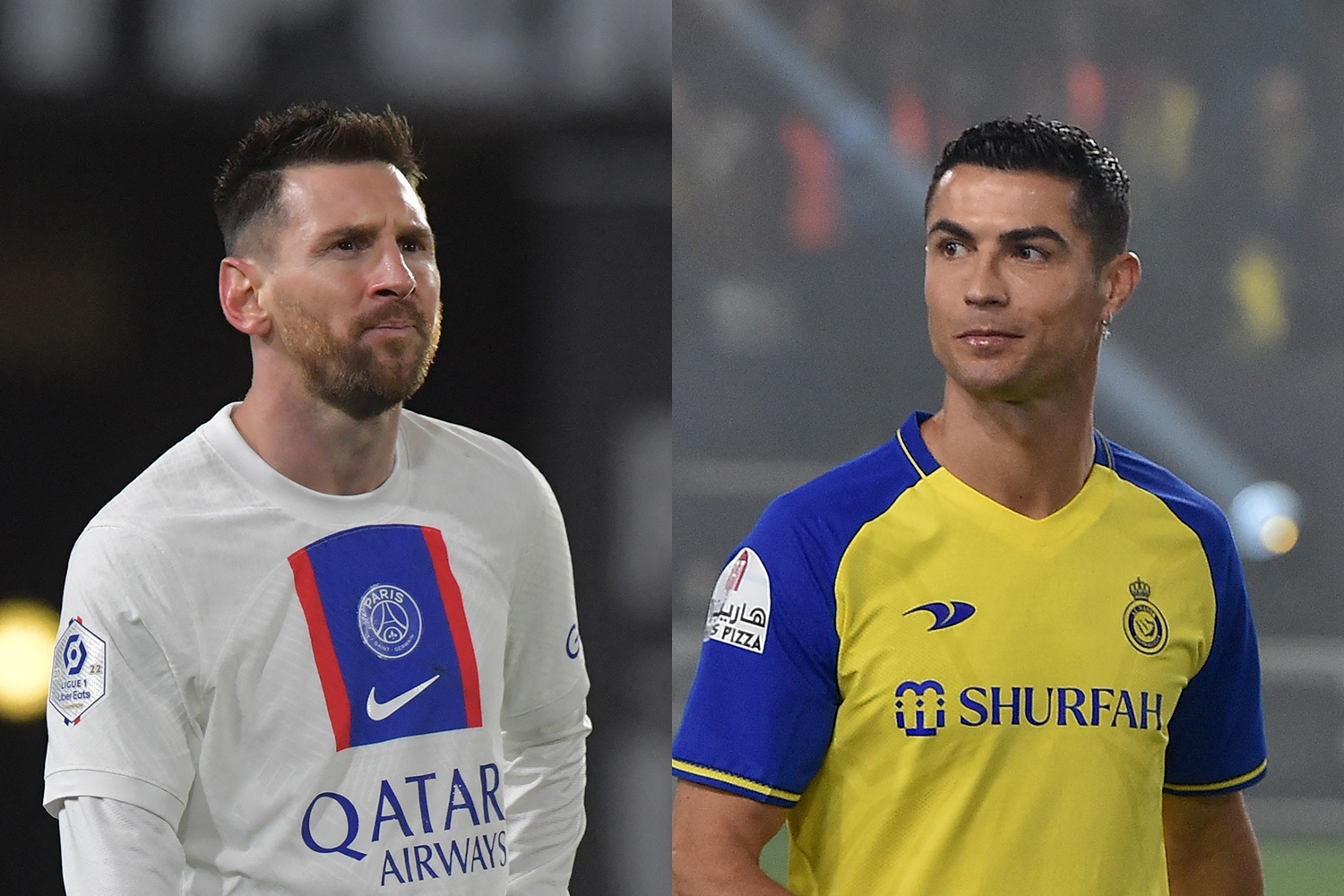 Lionel Messi and Cristiano Ronaldo