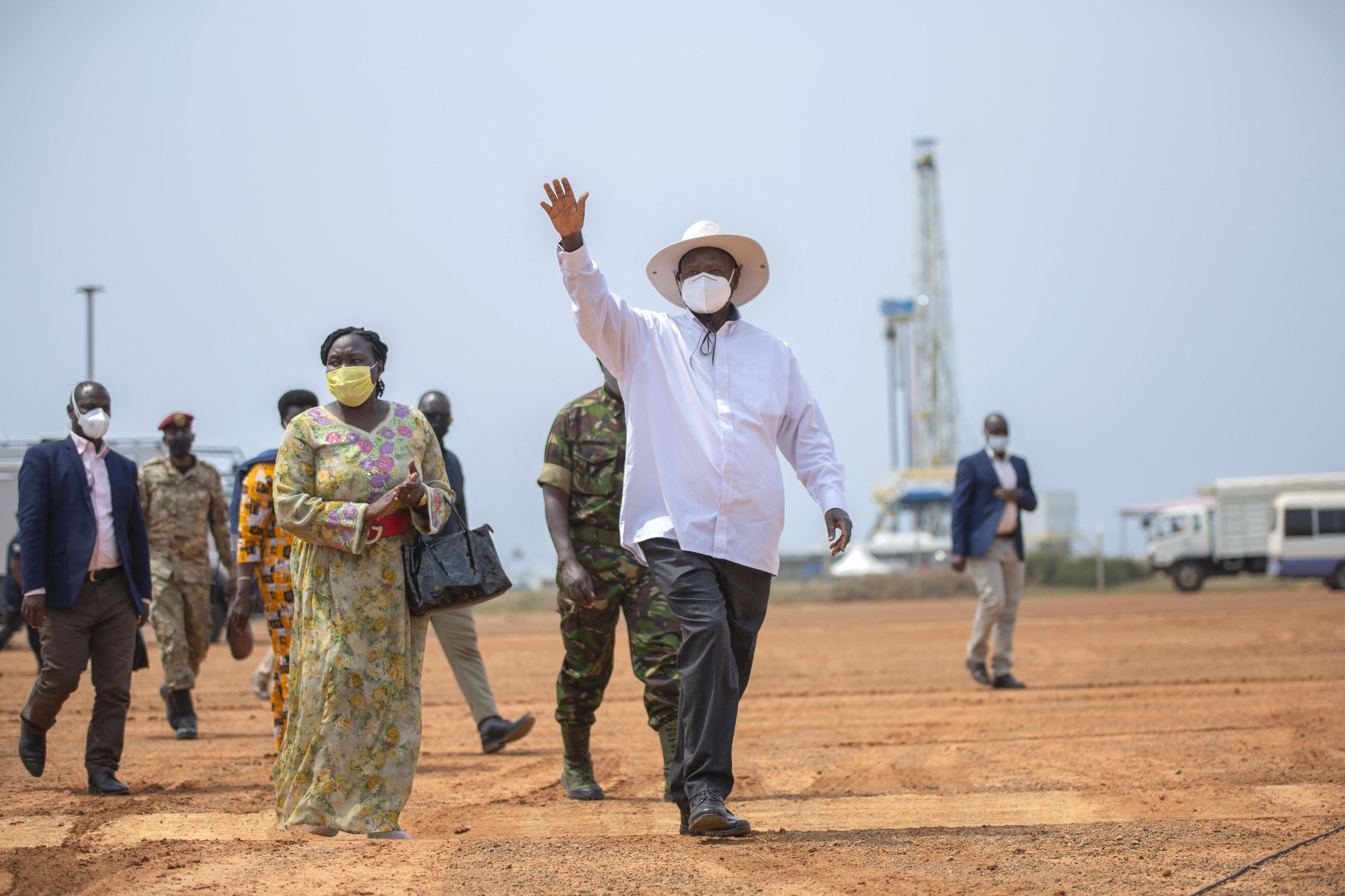 Ugandan President Yoweri Museveni