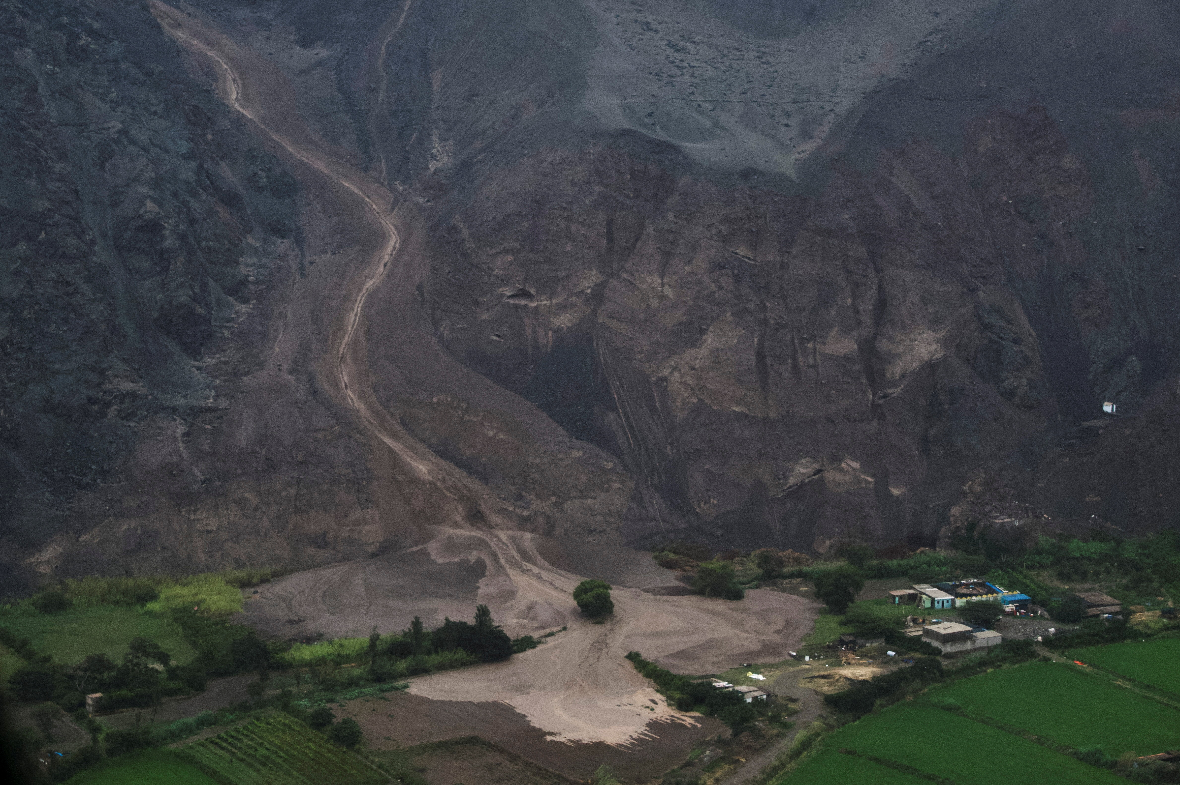 peru landslide