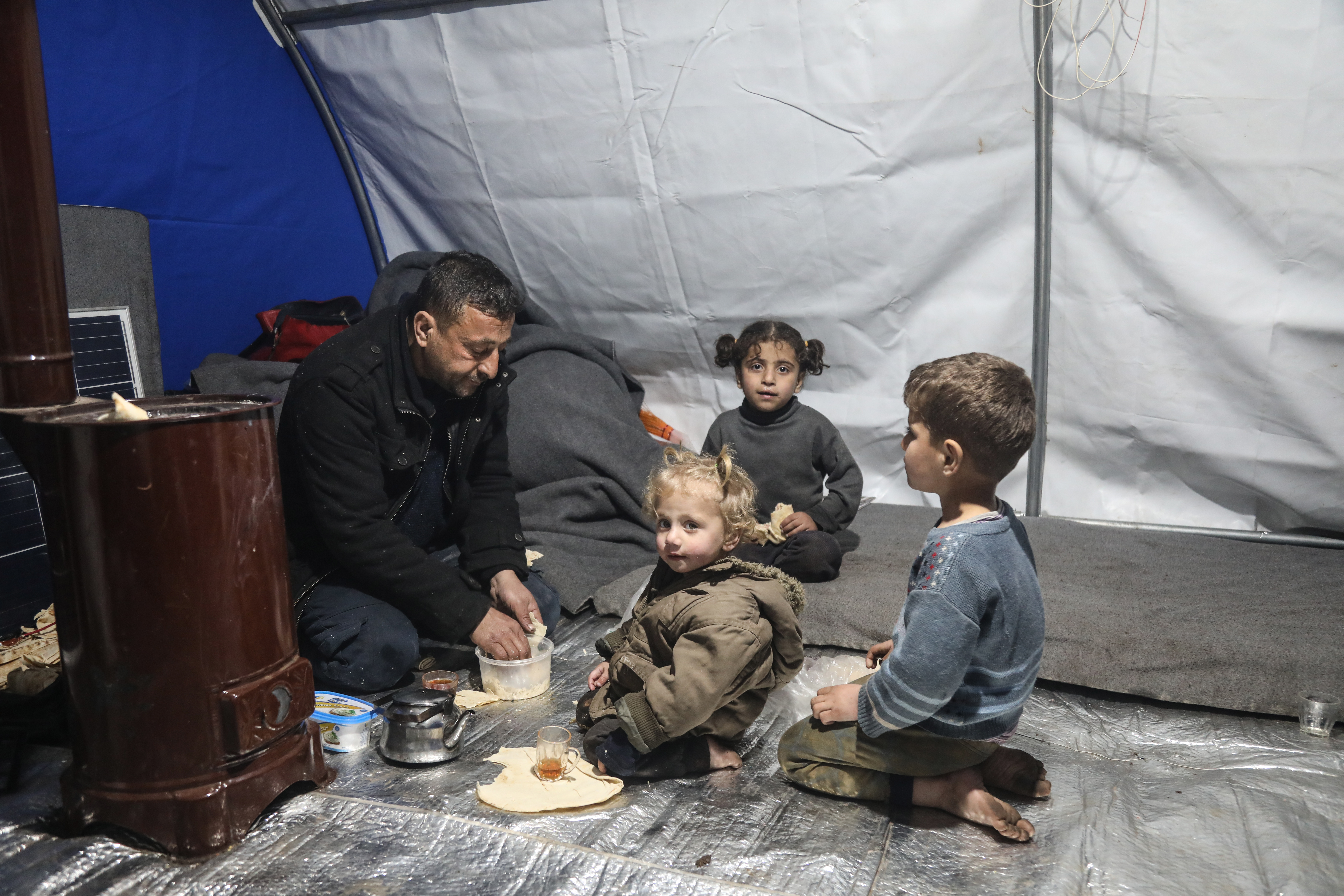 people have been sleeping out in open spaces since teh second quake