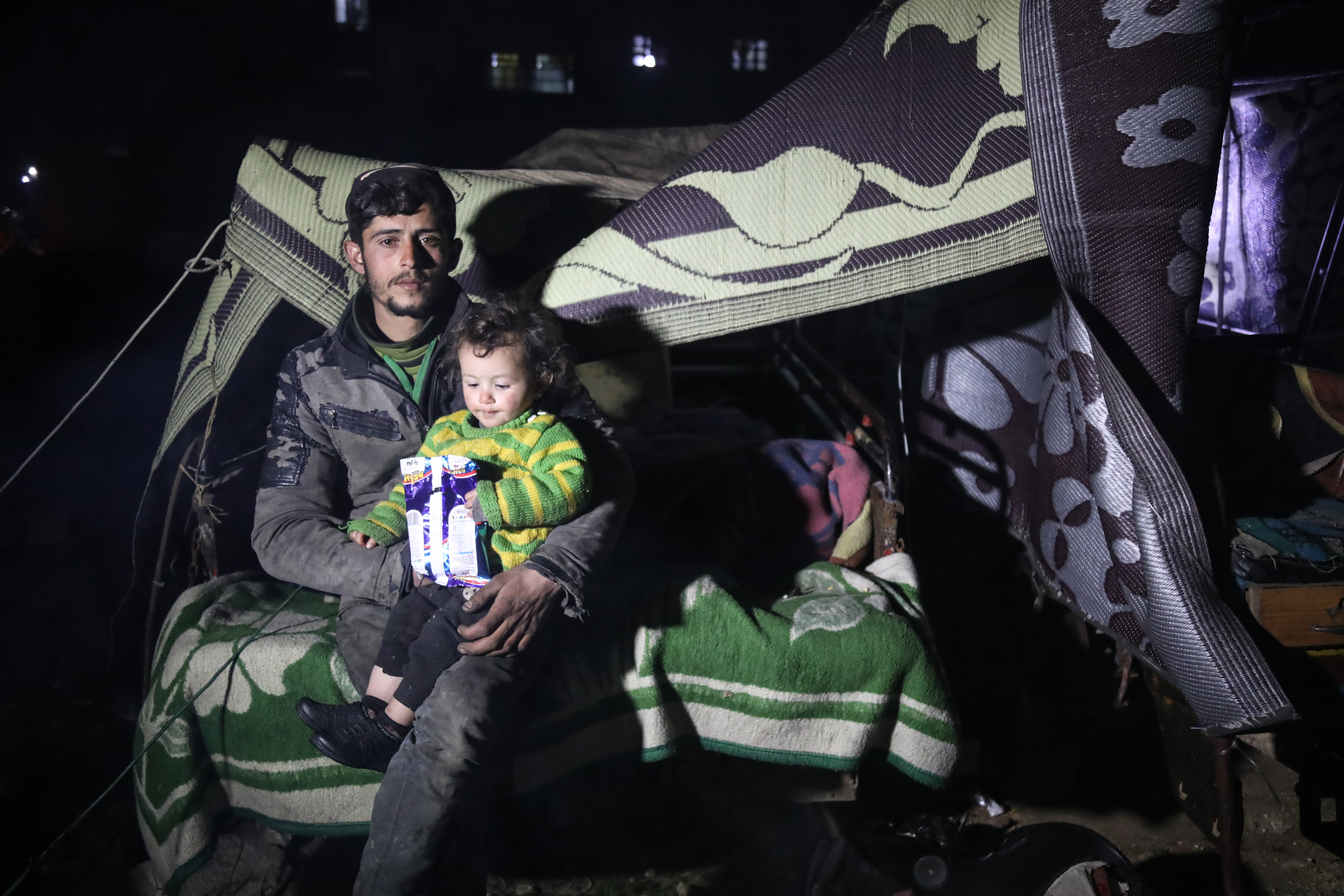 people have been sleeping out in open spaces since teh second quake