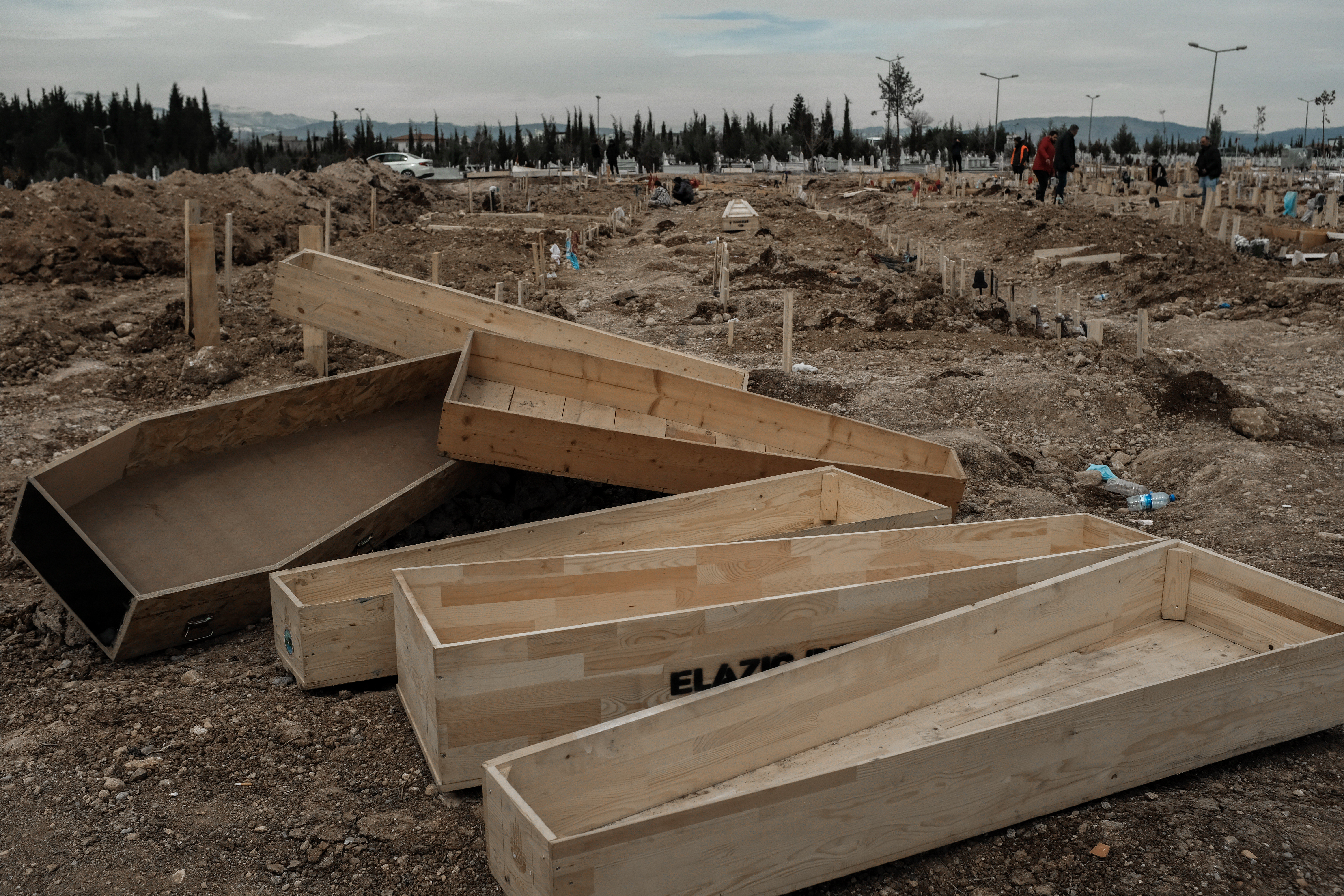 Aftermath of the earthquakes in Turkey