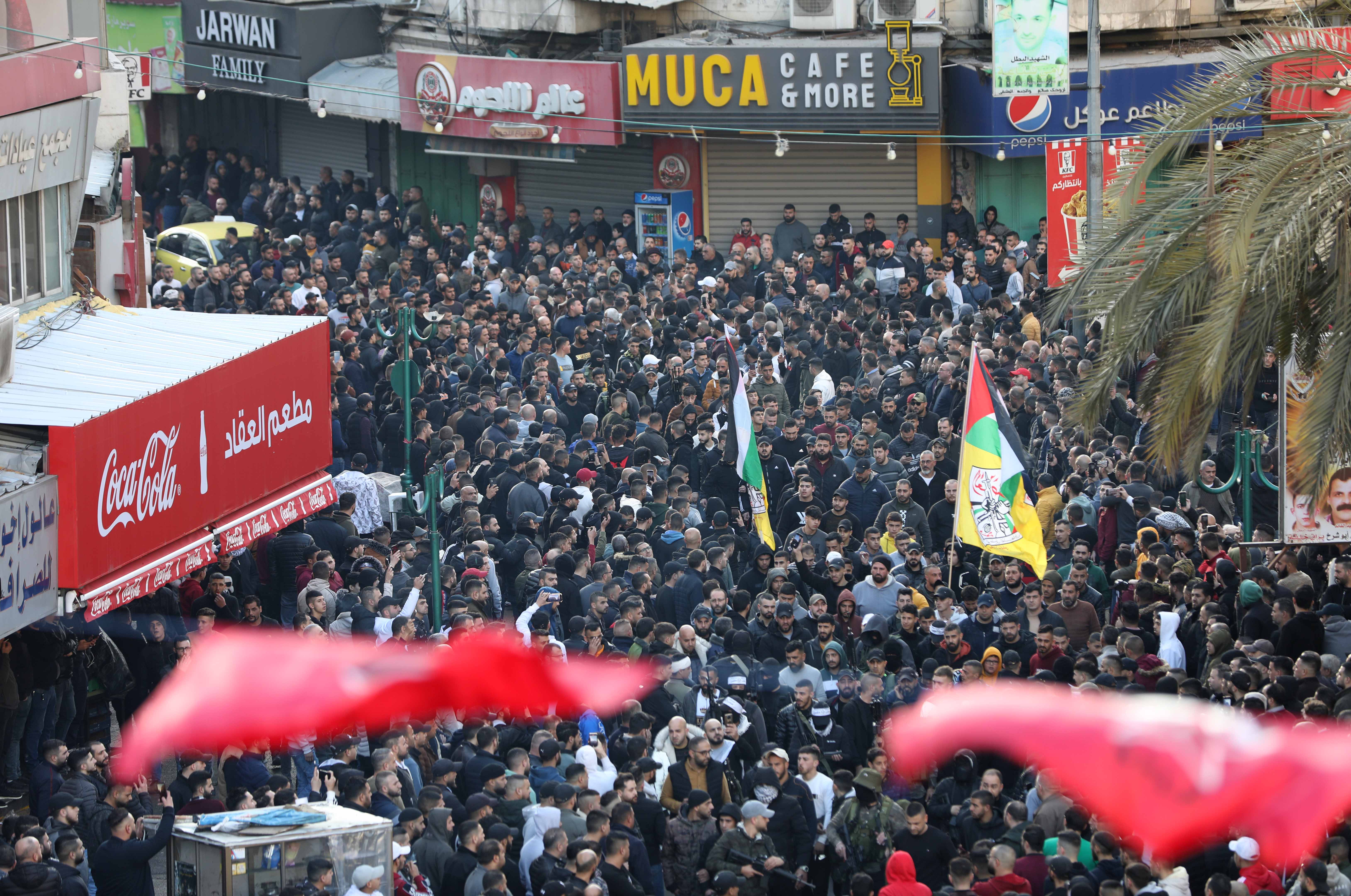 Israeli raid in Nablus