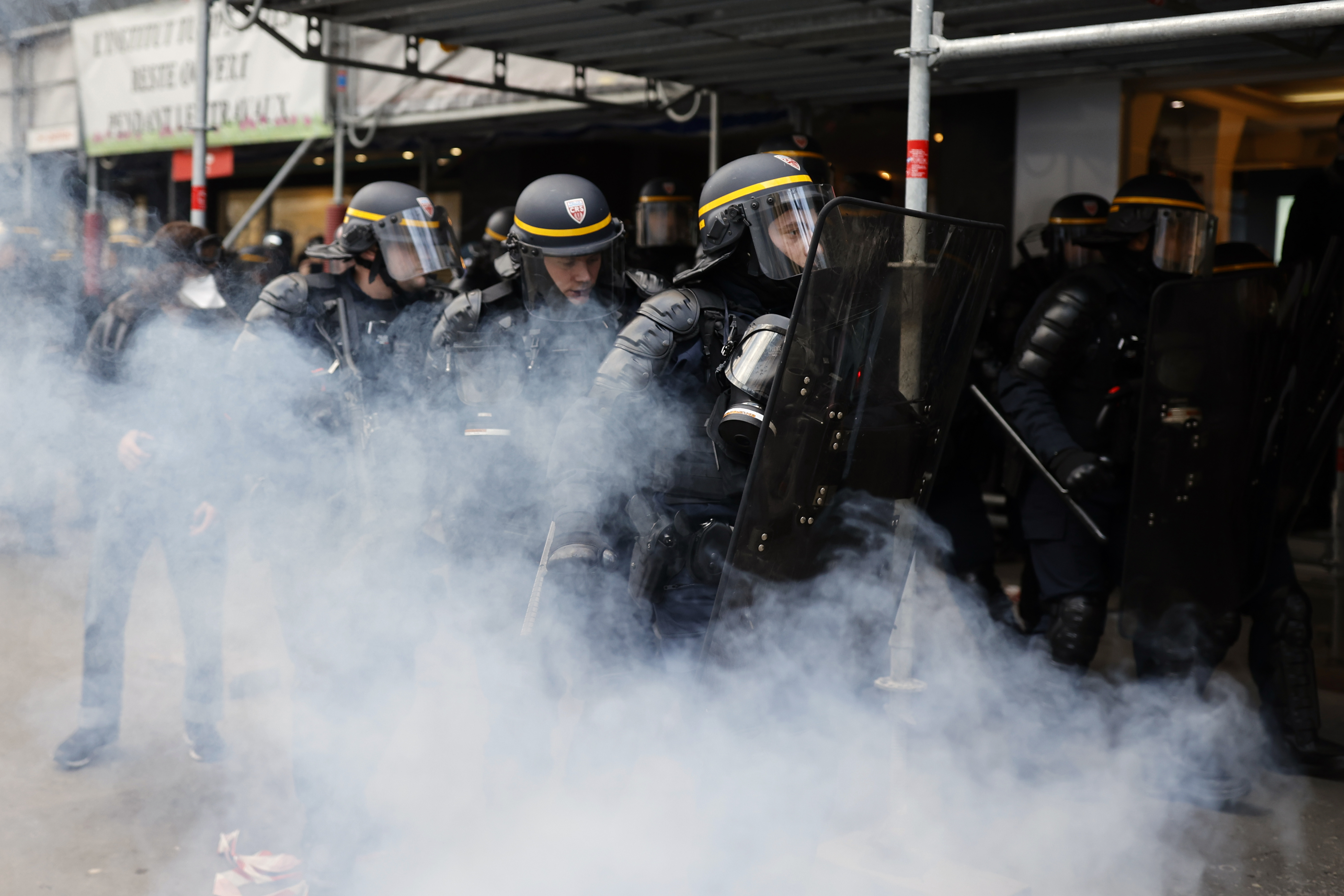 french pension protests