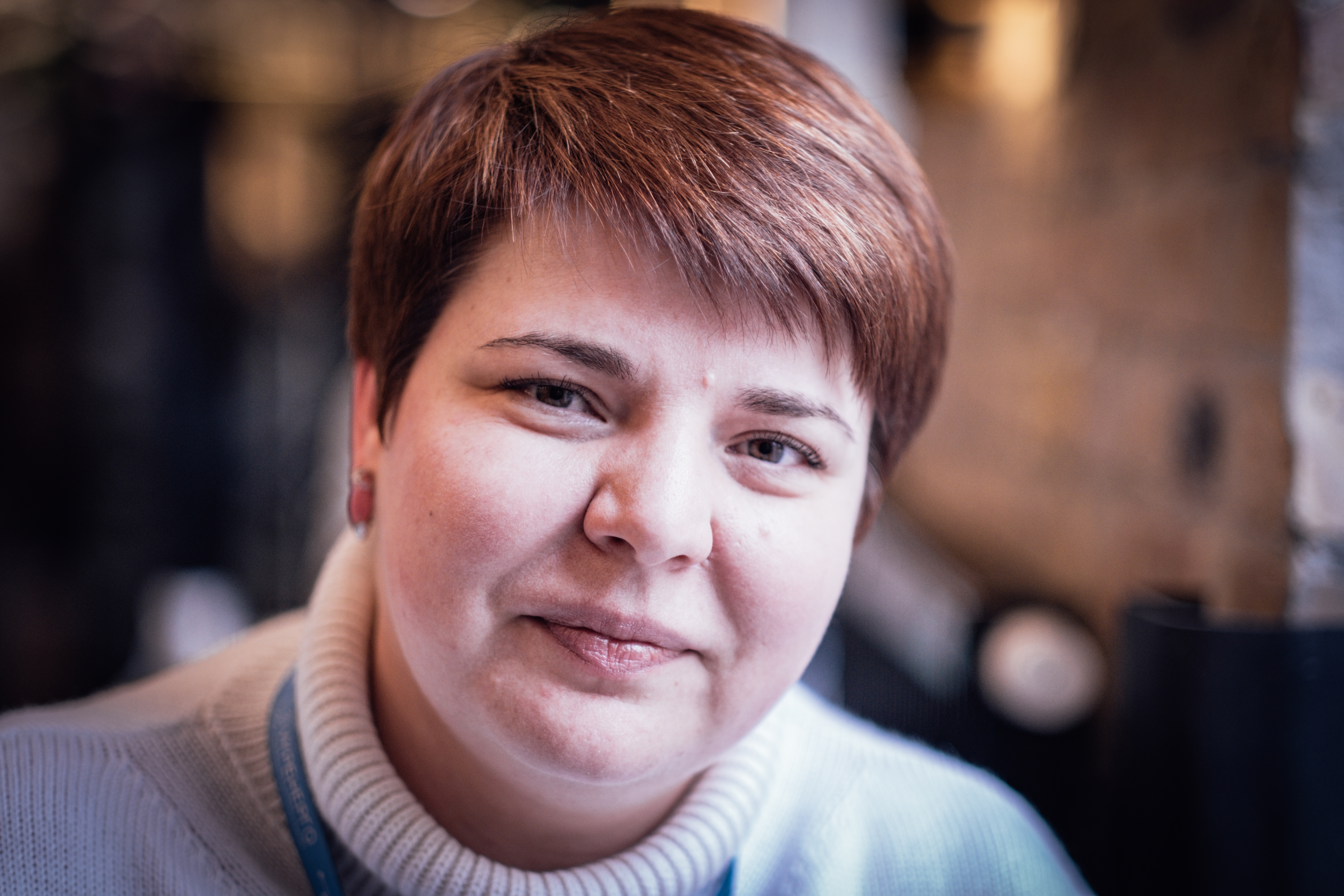 A photo of Mariia Tsaturian.