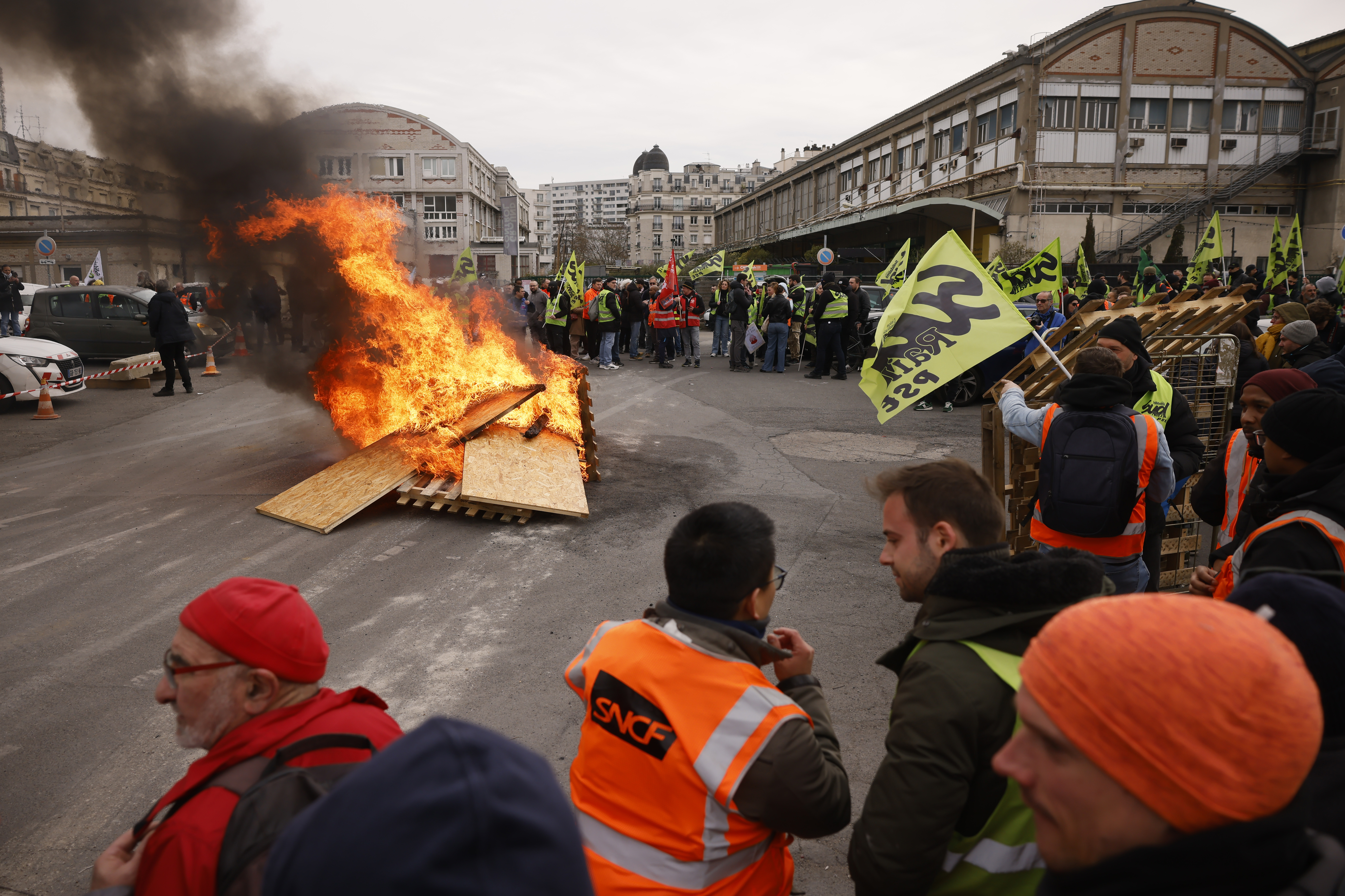 France pensions Protests