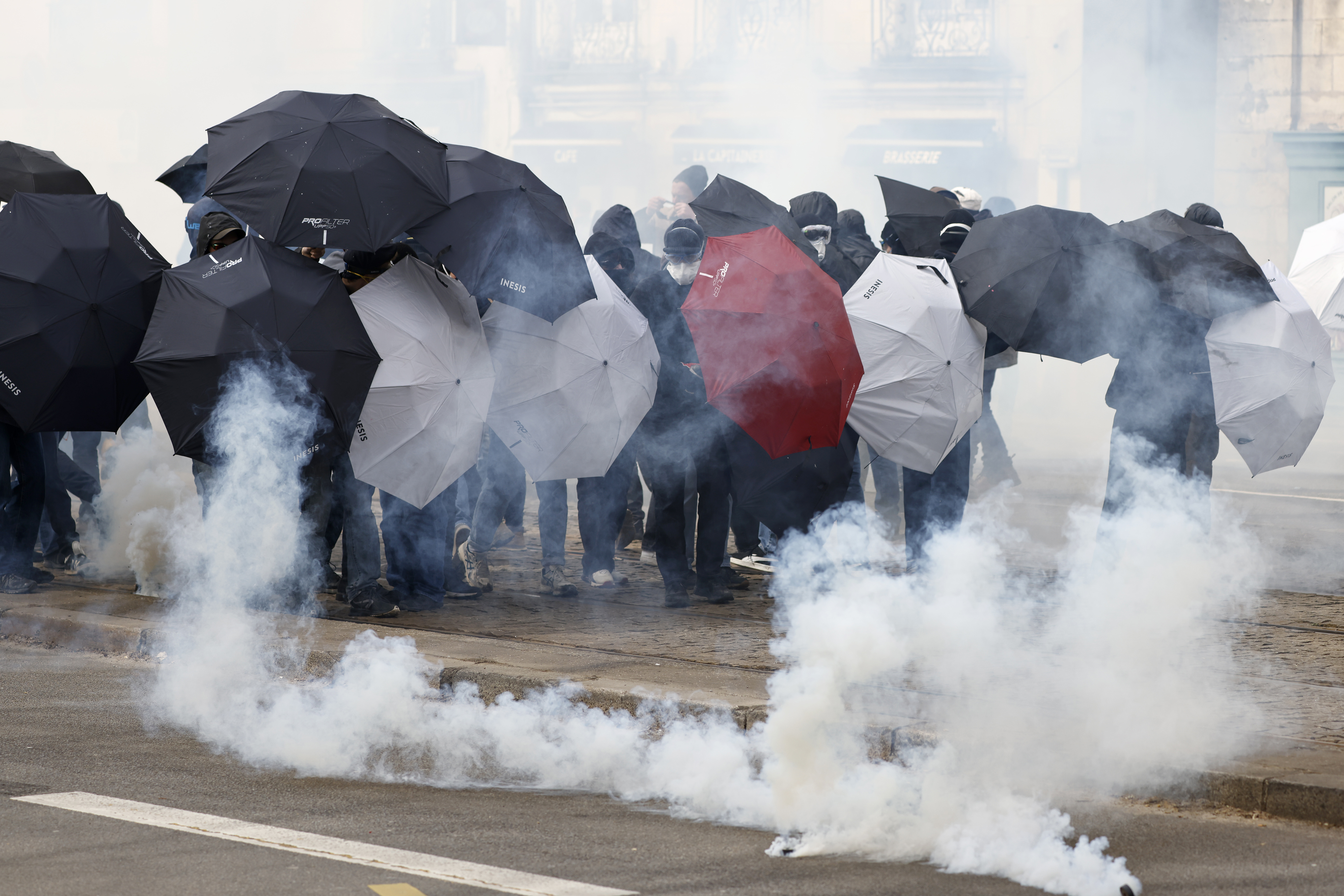 France pensions Protests