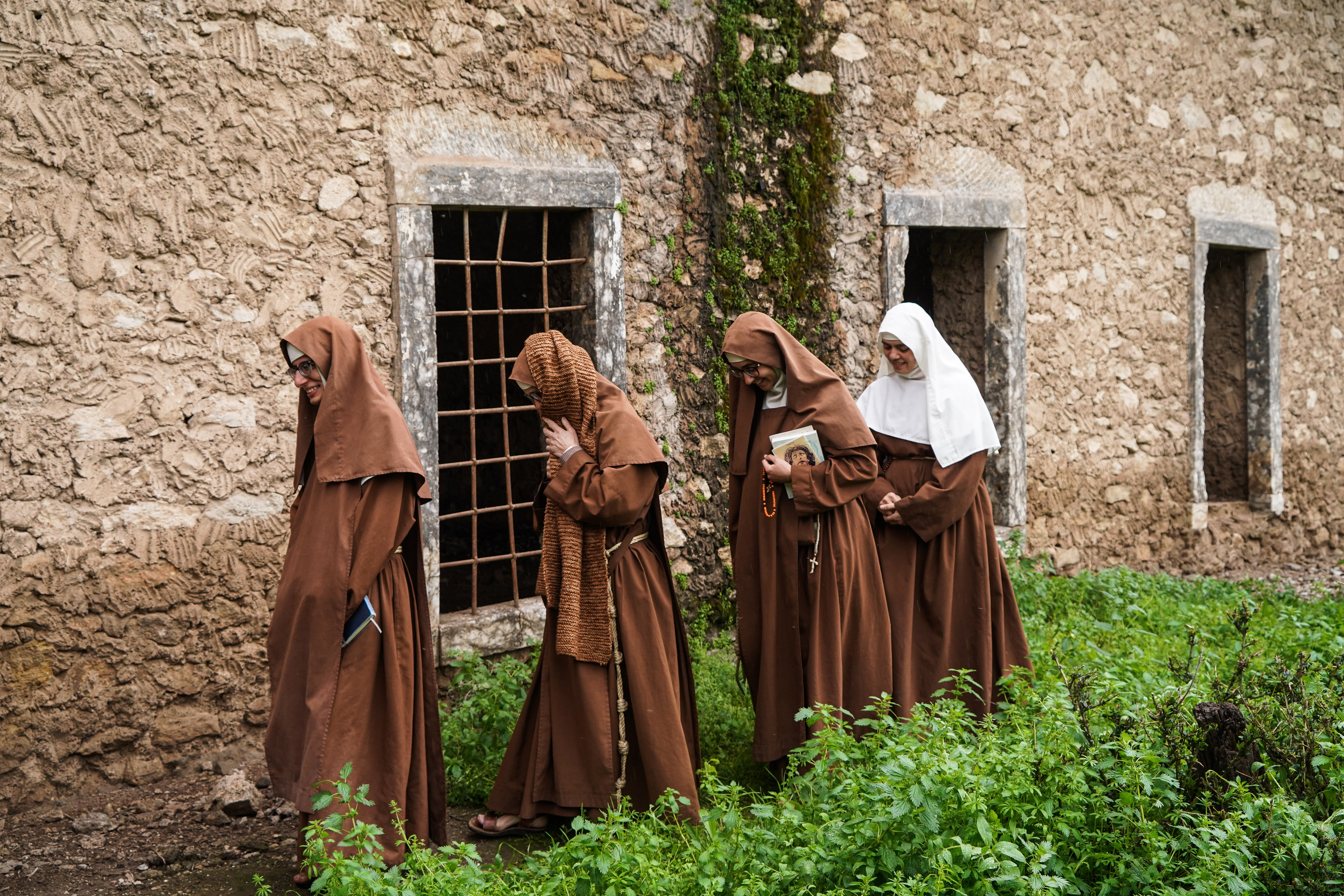 For the first time in more than 20 years, a mass was held at St. Michael's Monastery in Mosul, northern Iraq
