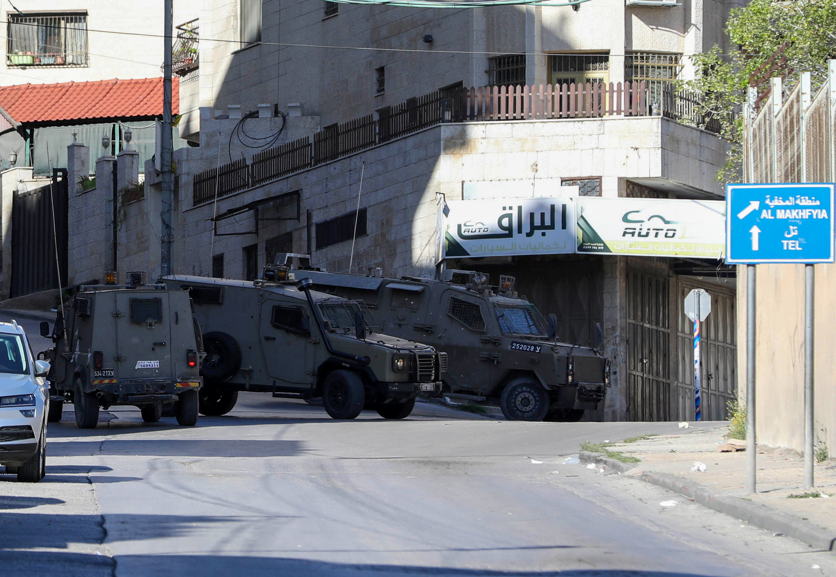 Israeli raid in Nablus