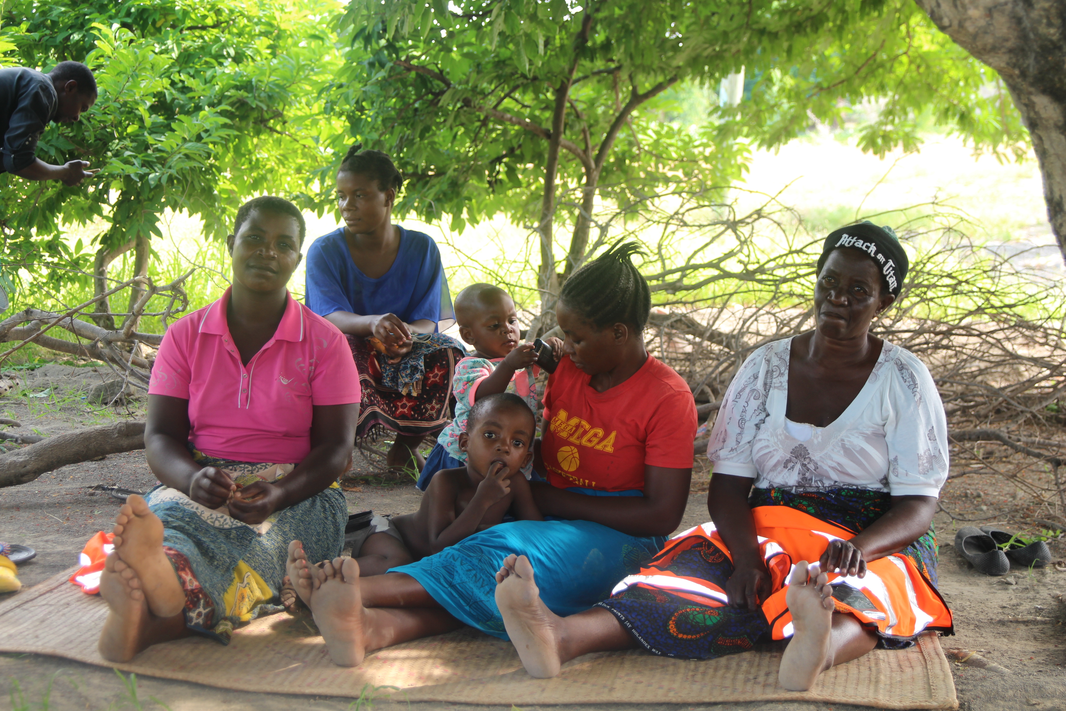 Kate Mwafulirwa and some of the members of Titukulane, the all-women cooperative of Luwuchi, Malawi. [Feston Malekezo/Al Jazeera]