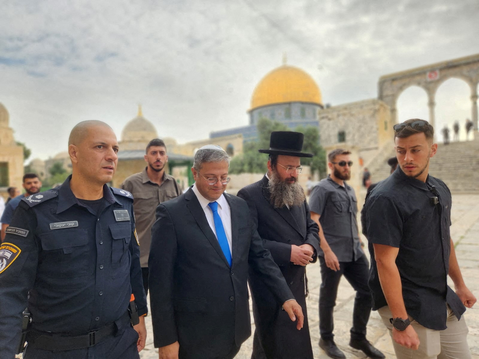 Israeli National Security Minister Itamar Ben-Gvir visits Al-Aqsa compound