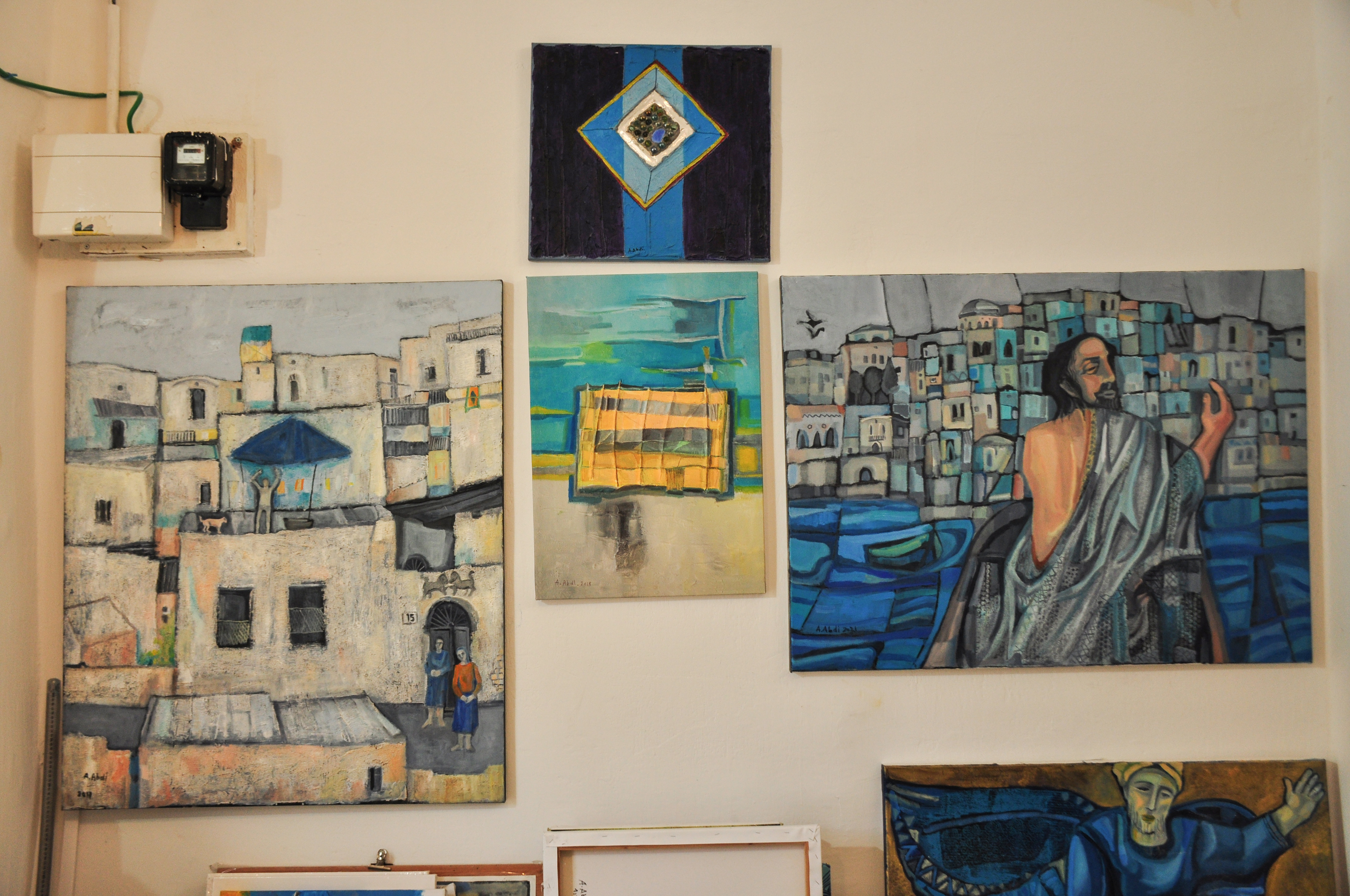Abed Abdi, Haifa artist