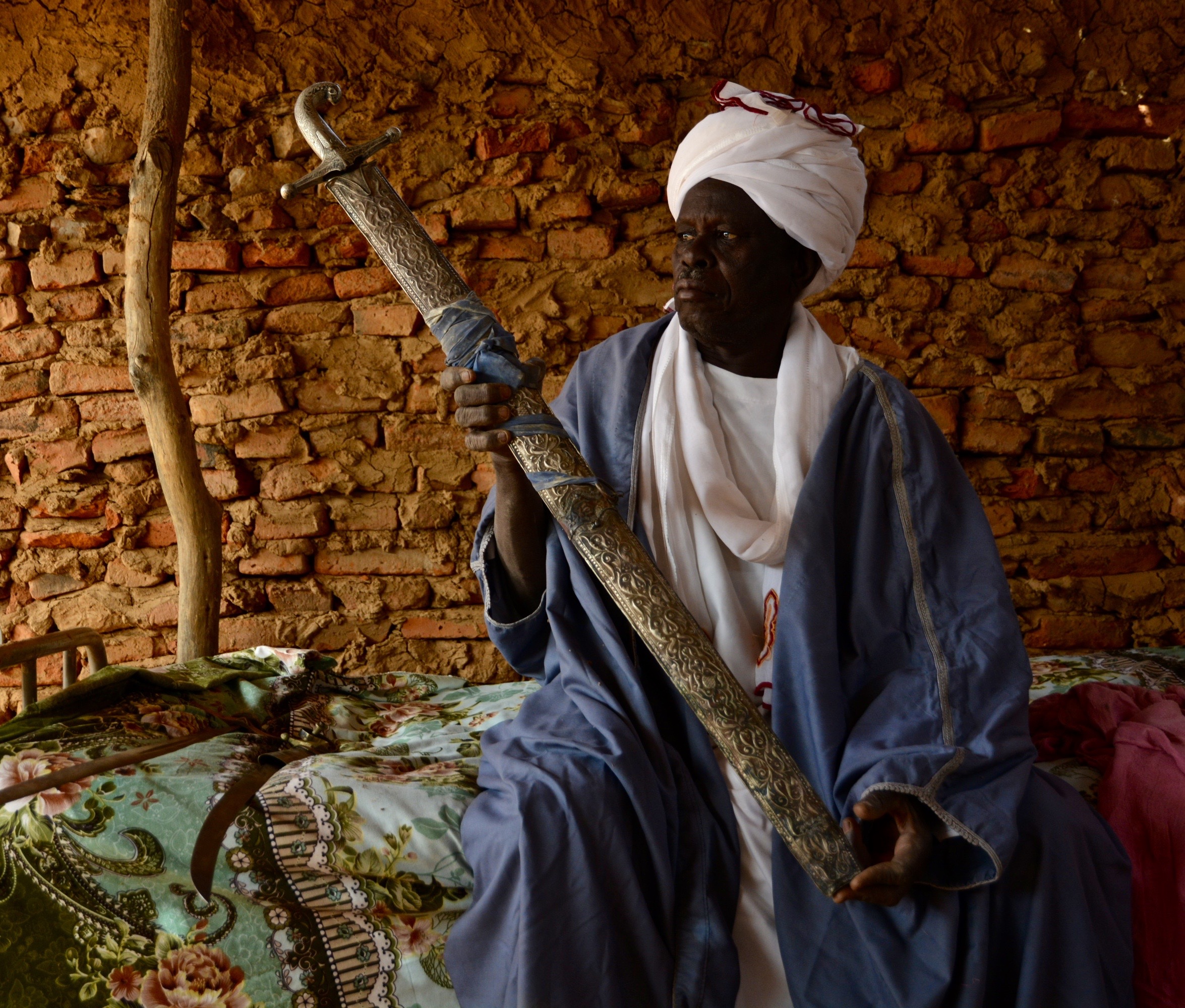 A village chief in Sudan