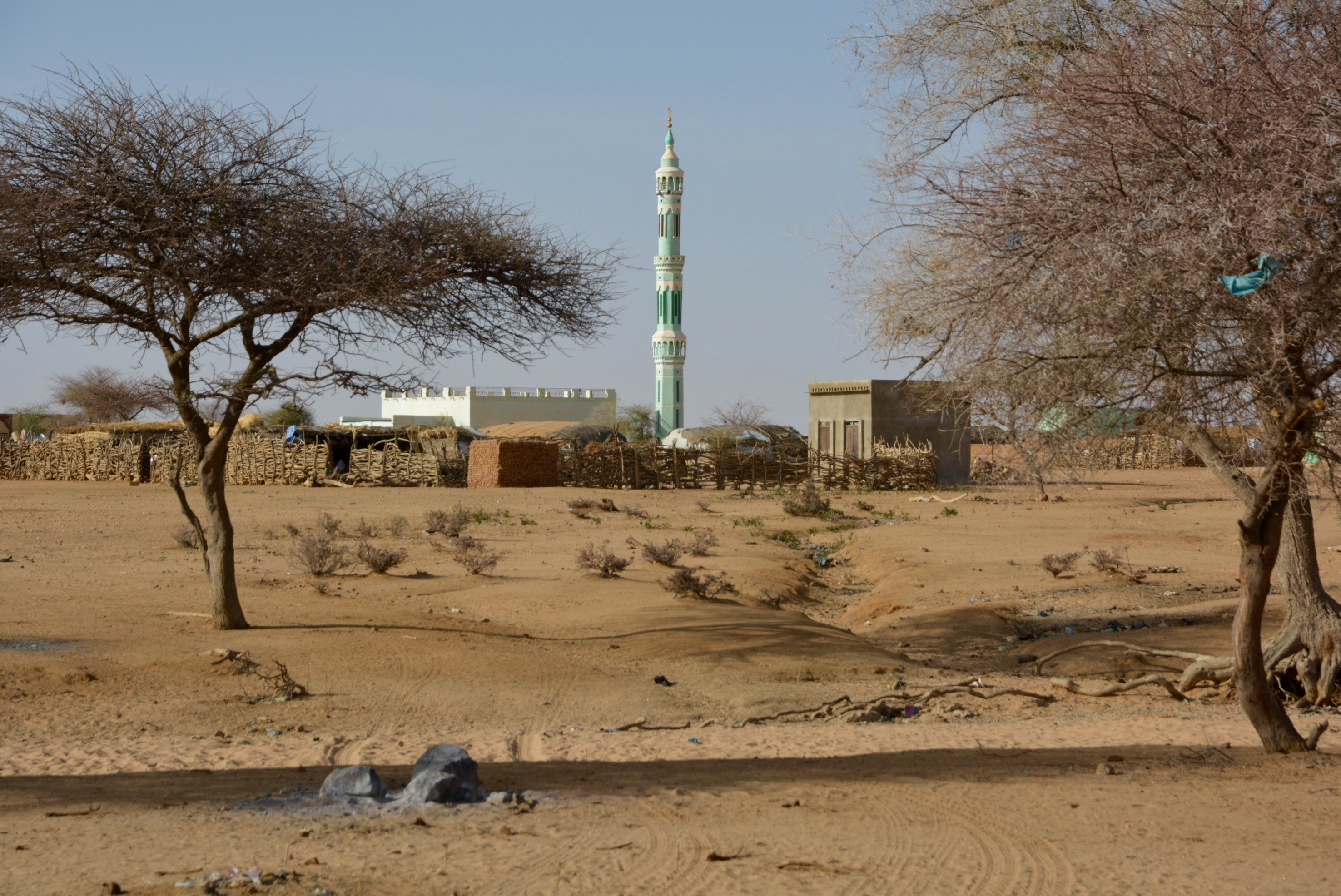 The mosque in Ghreir, Sudan