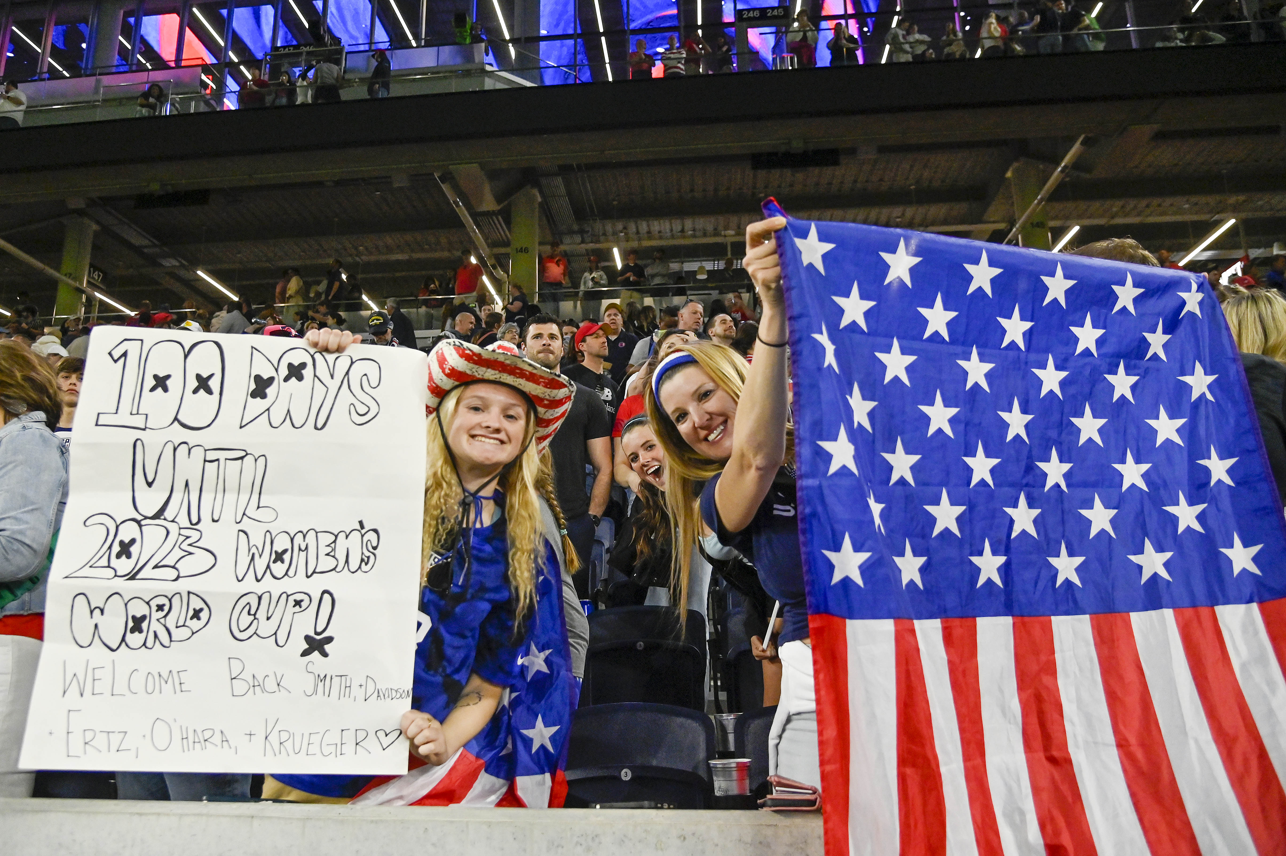 US women's national team fans