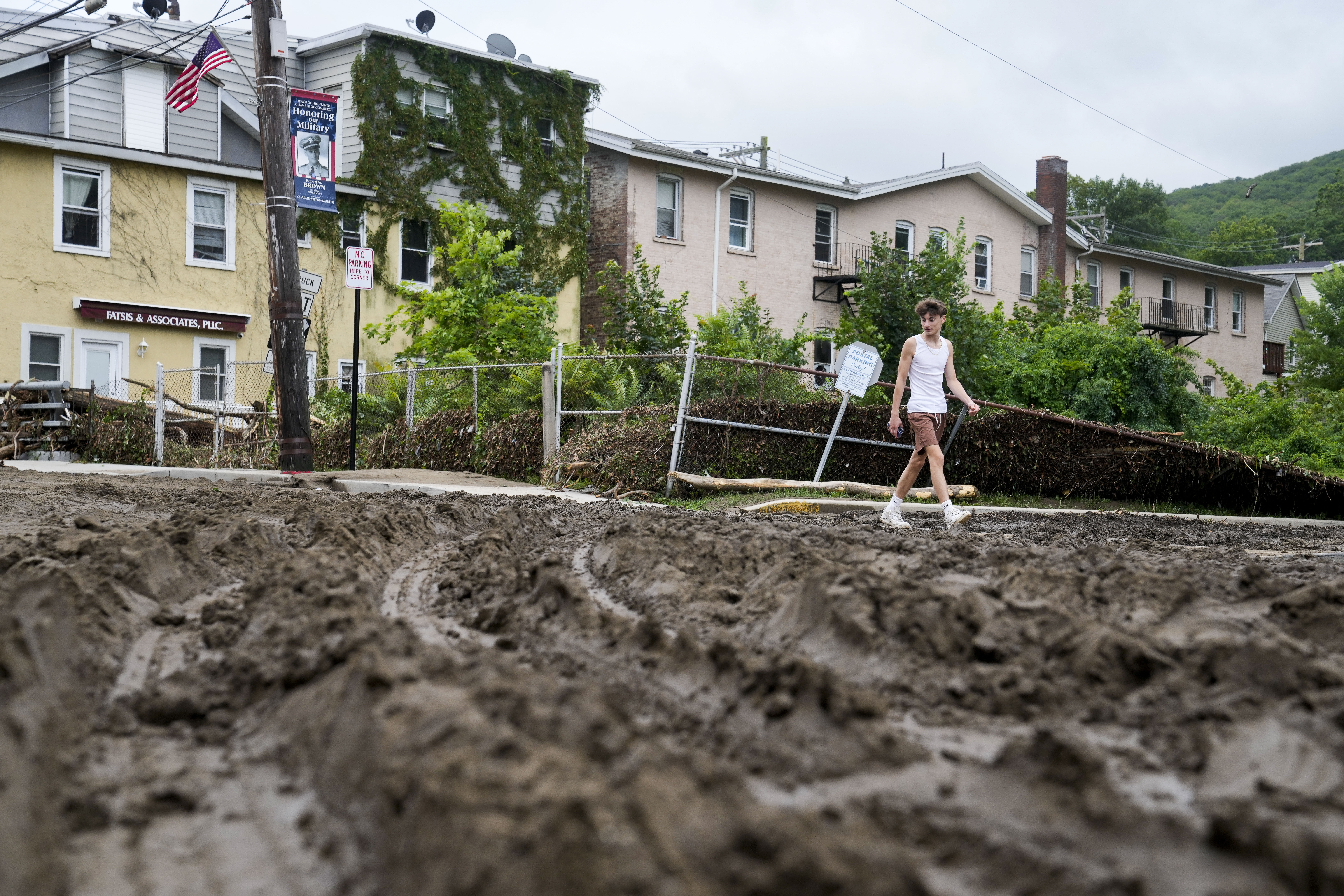 Rain moving out after flooding hits Vermont hard and other parts of the Northeast are saturated