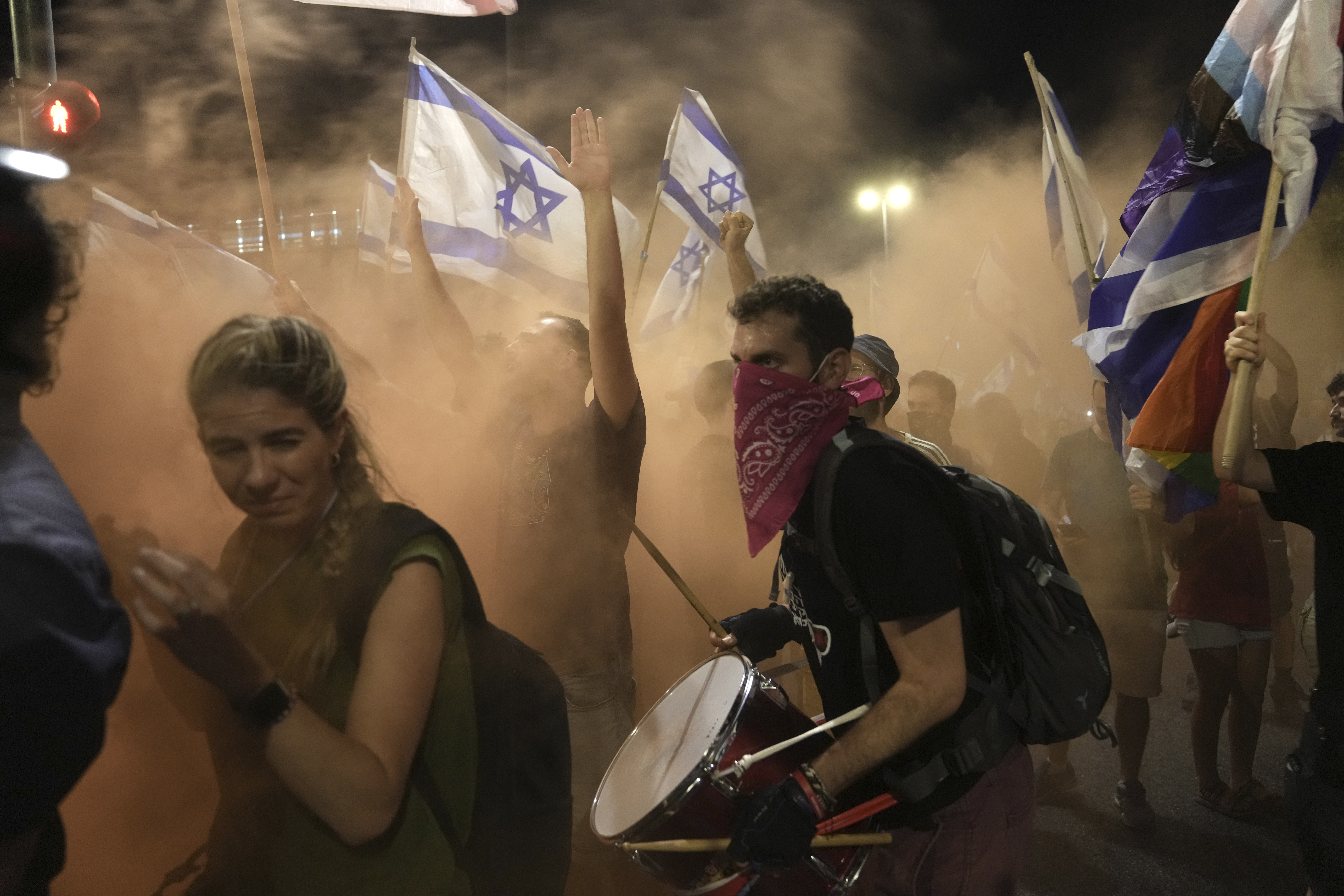 Israelis protest plans by Prime Minister Benjamin Netanyahu's government to overhaul the judicial system