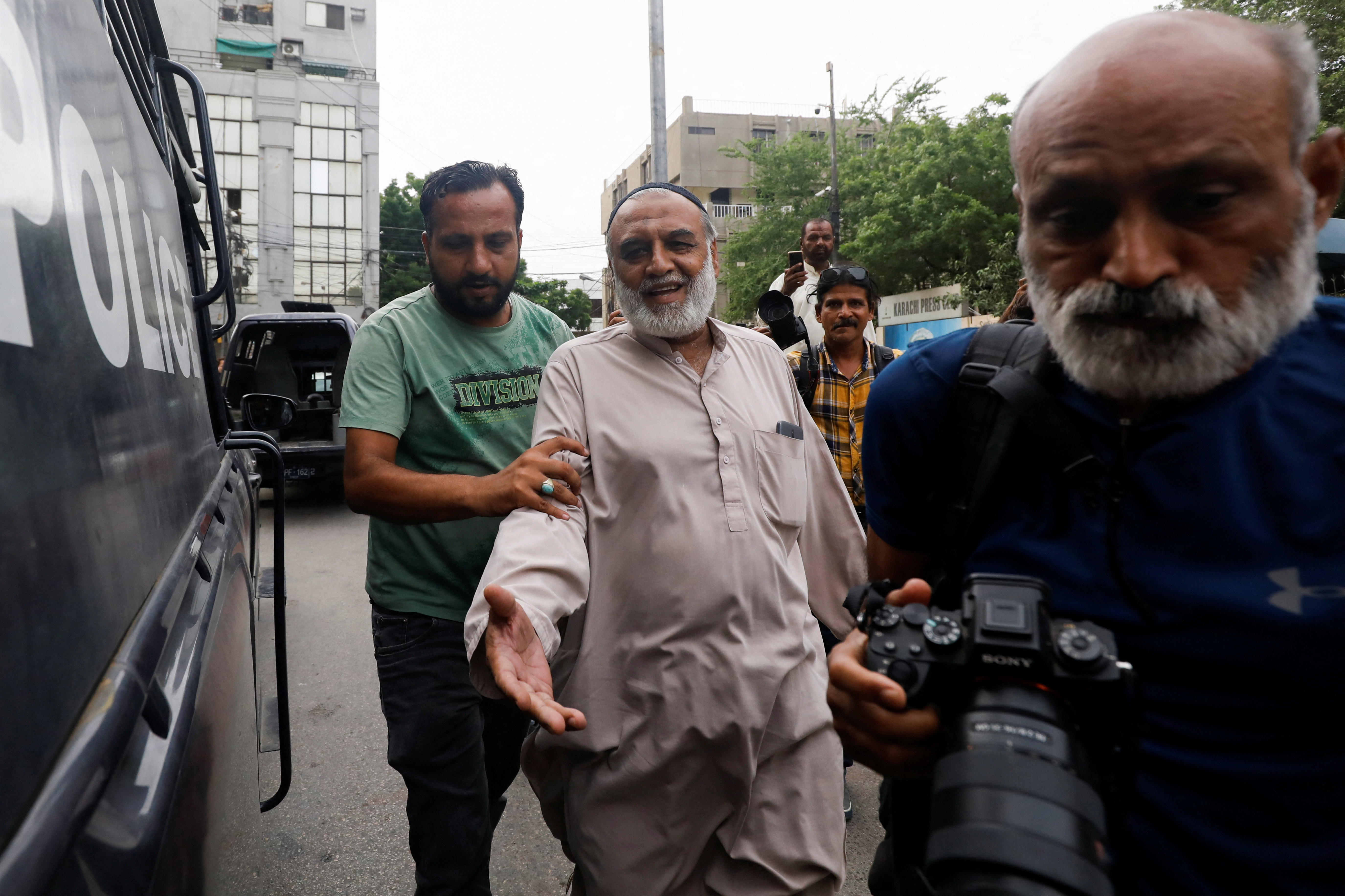 A police officer in plain clothes,