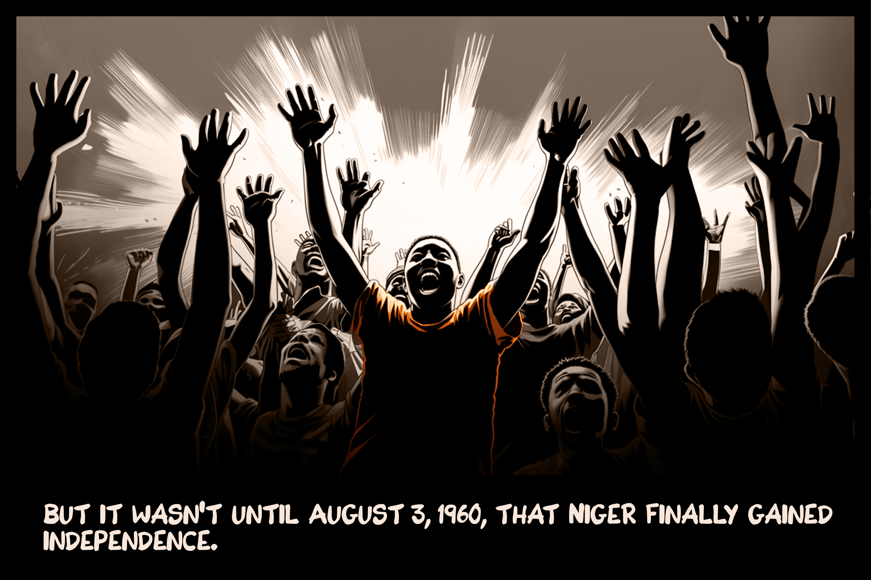 But it wasn’t until August 3, 1960, that Niger finally gained independence.