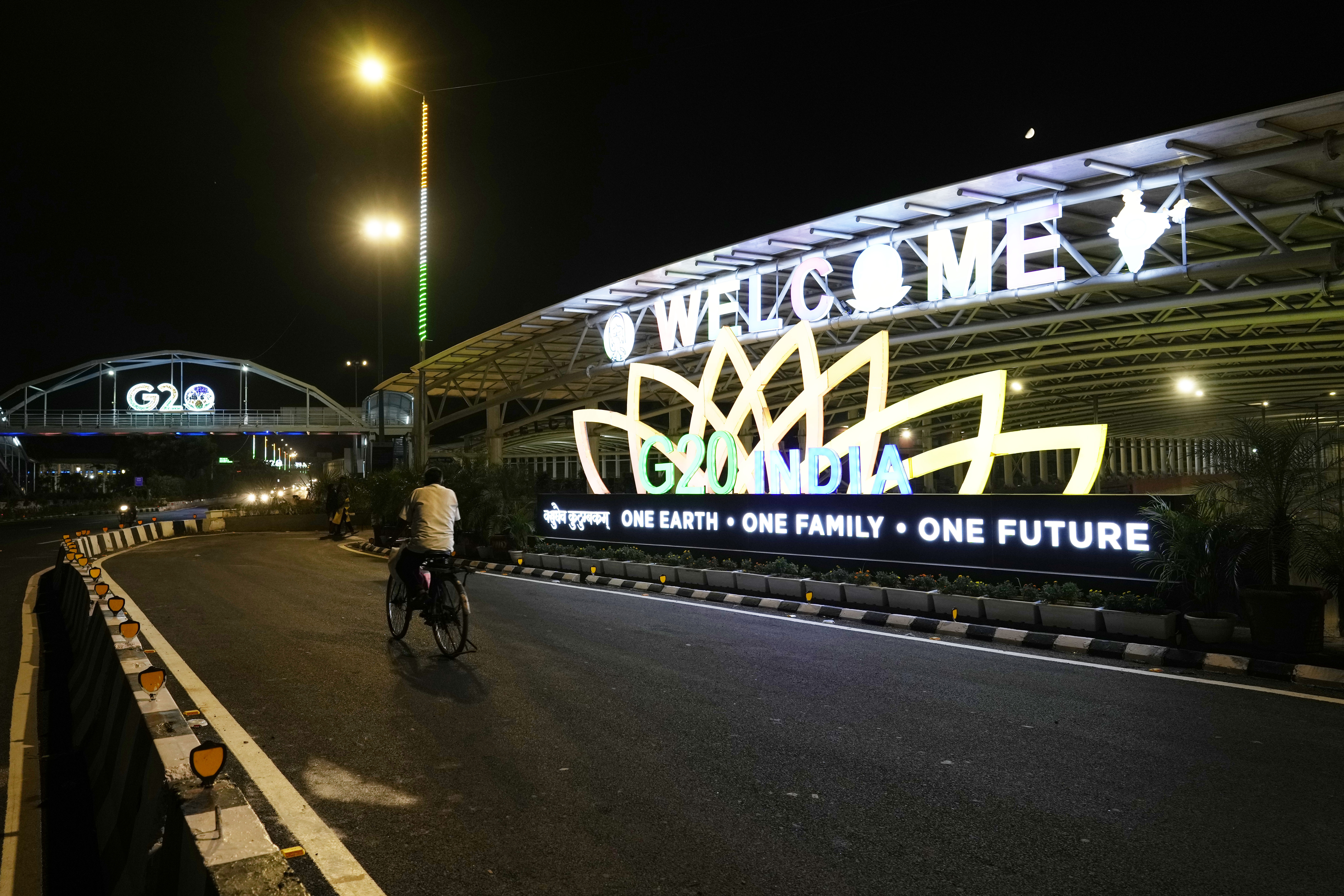 India G20 New Delhi's Poor