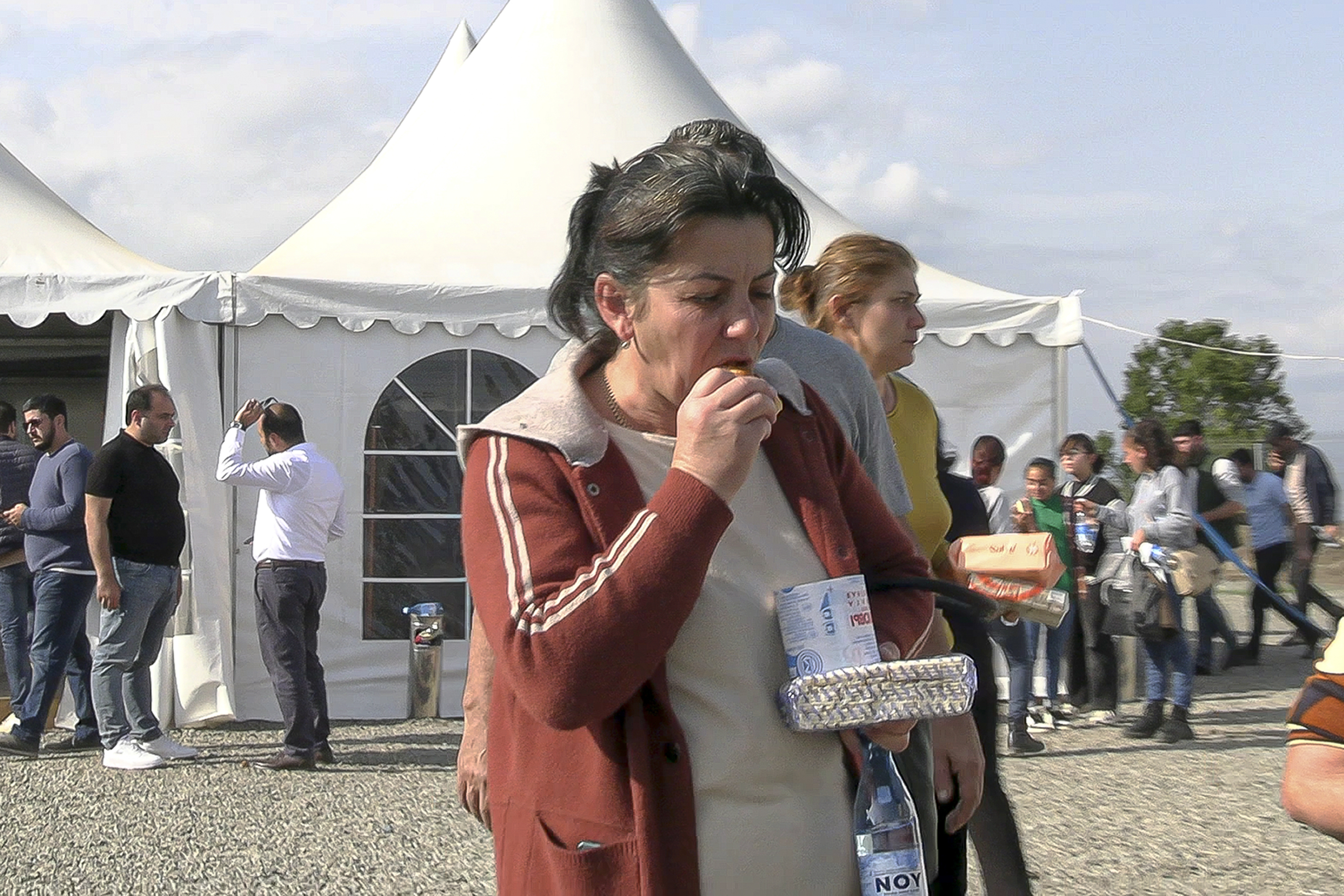 Refugees from Nagorno-Karabakh region