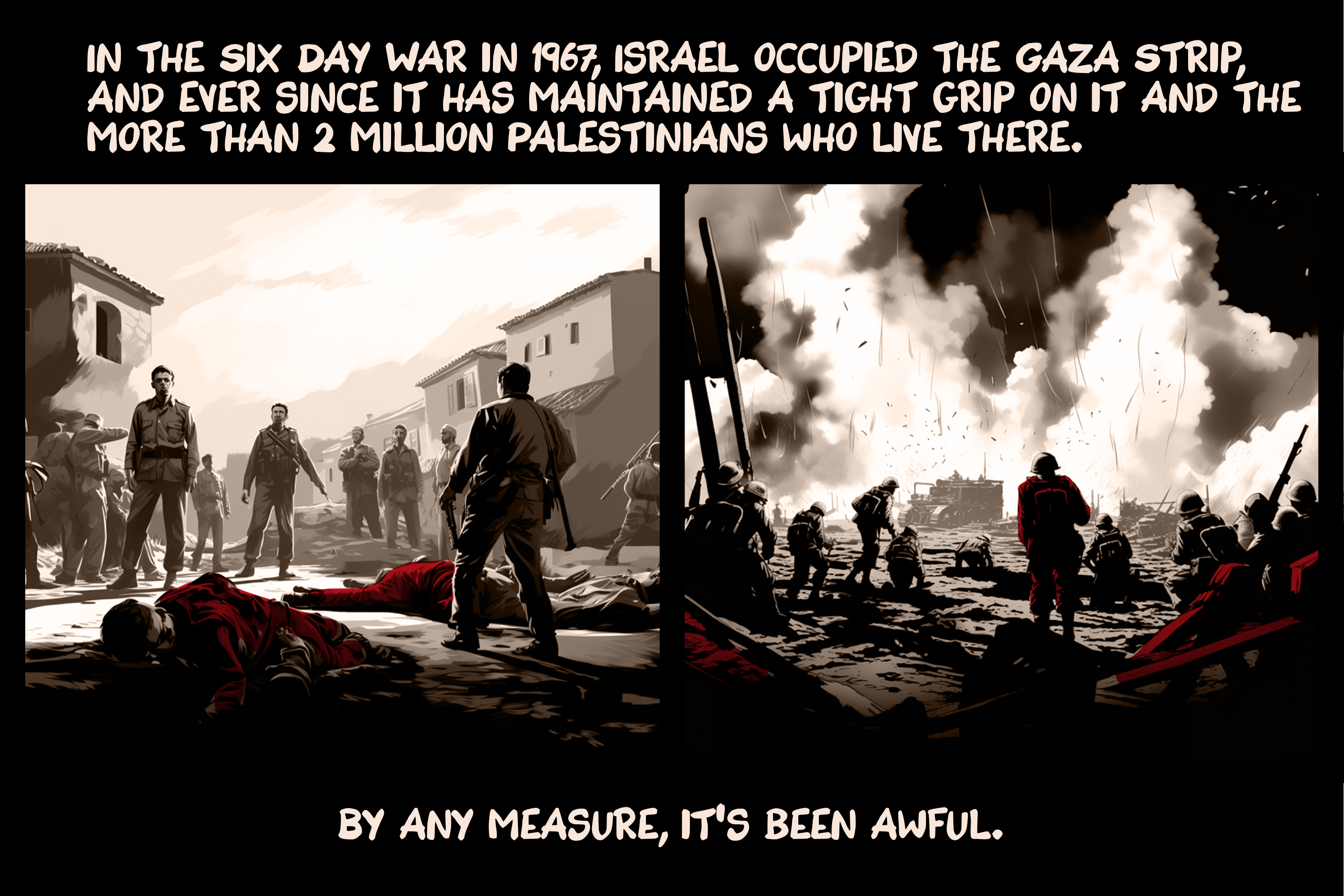 History Illustrated The Gaza Strip: Under siege, at war