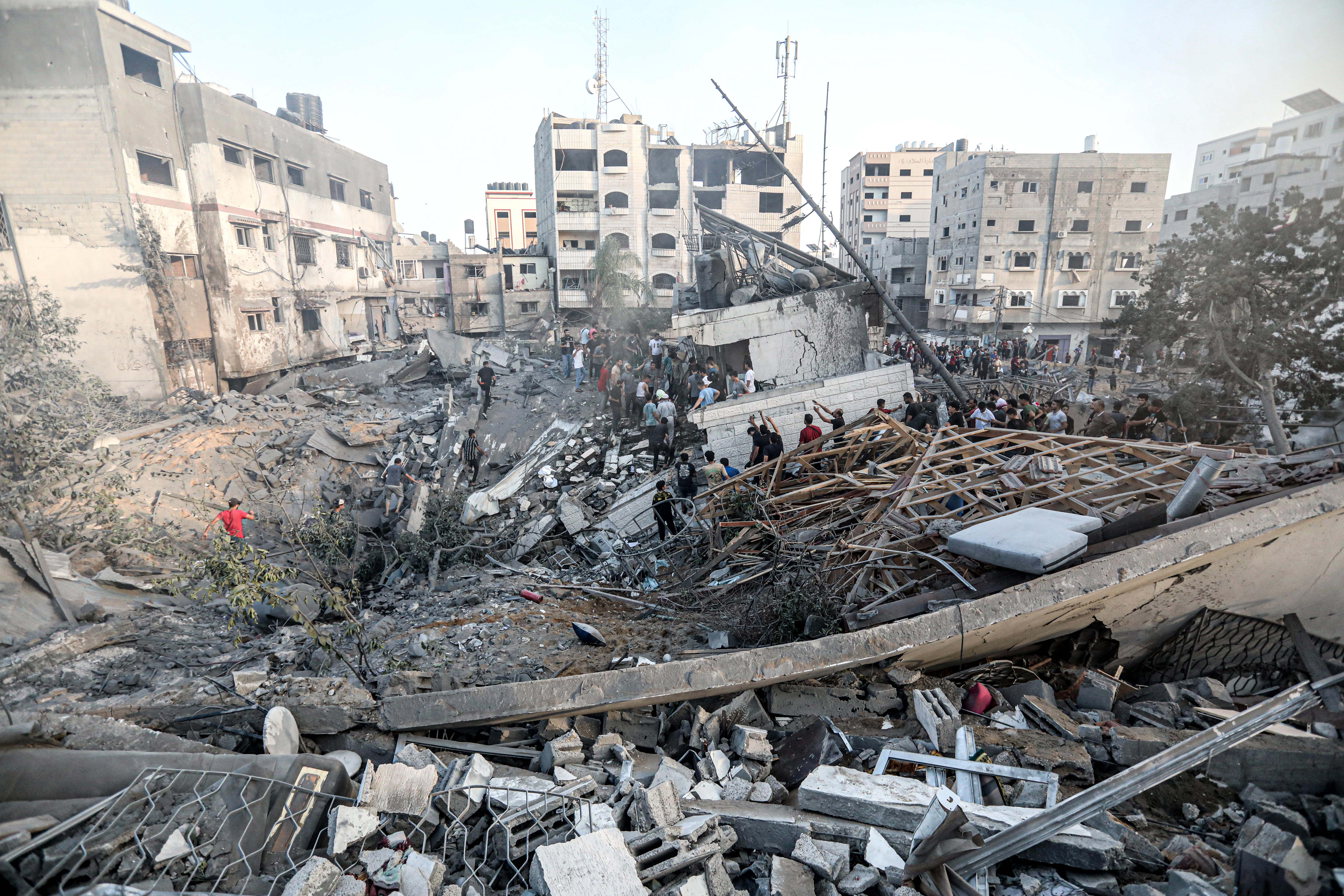 Destruction of Jalaa Street