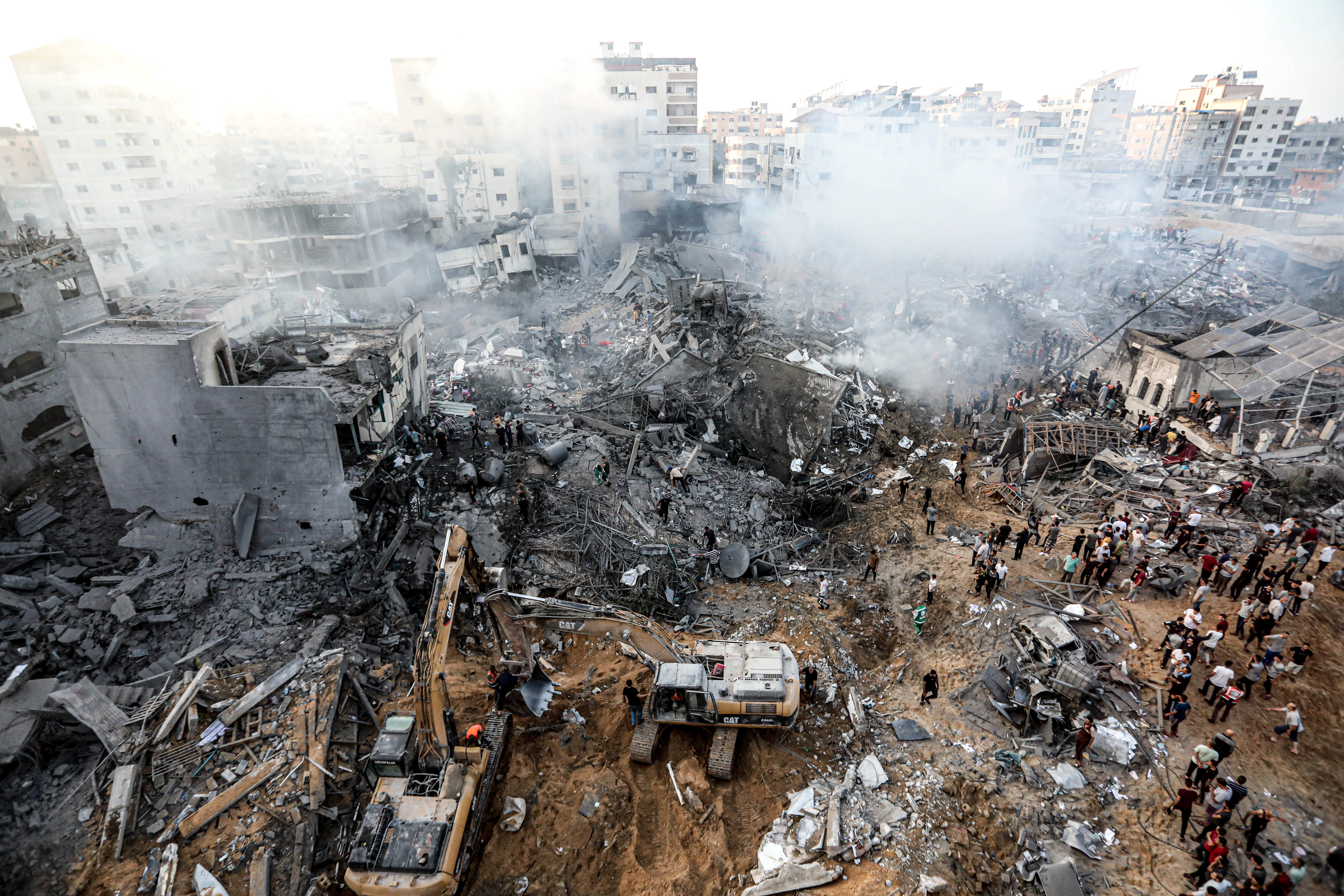 Destruction of Jalaa Street