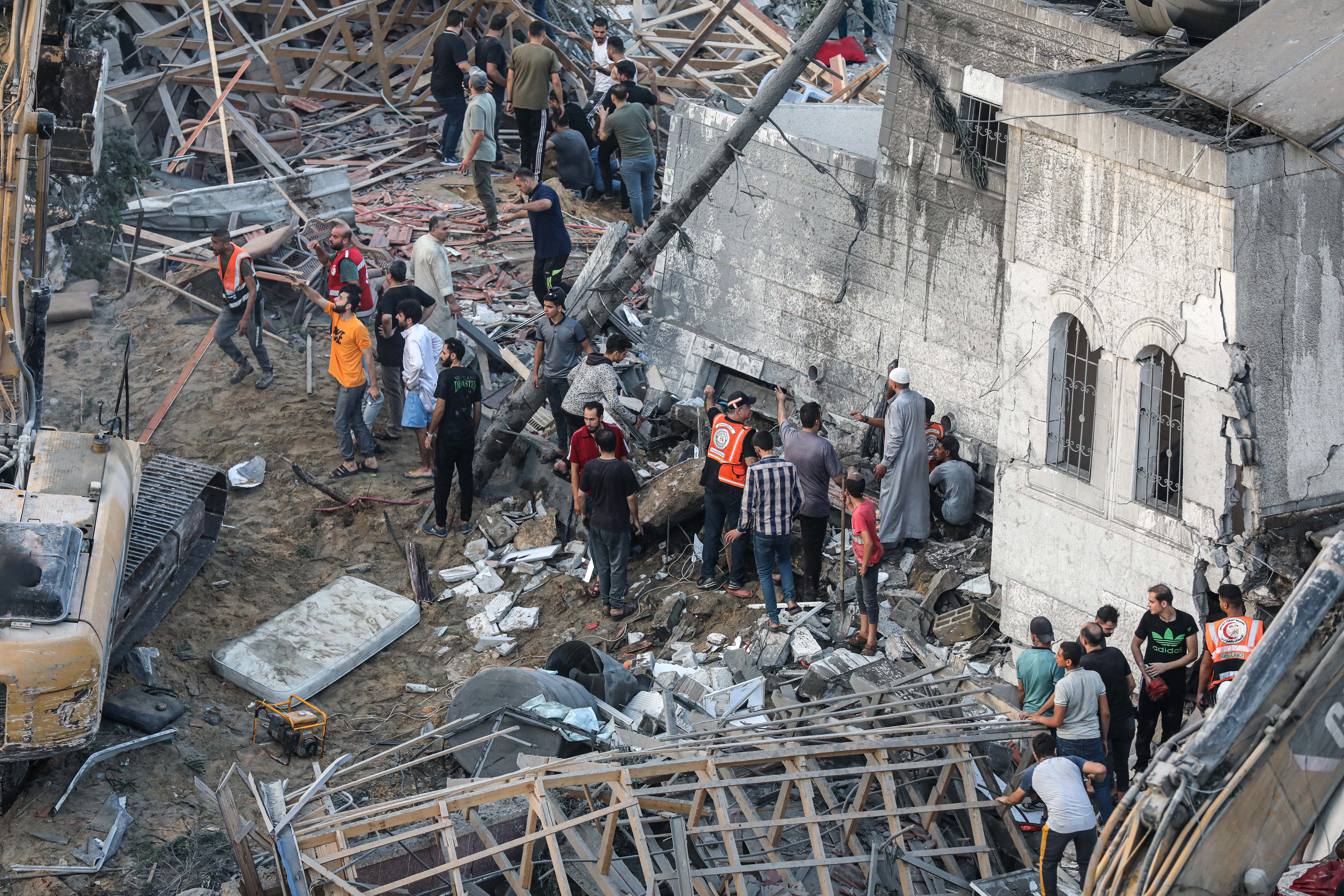 Destruction of Jalaa Street