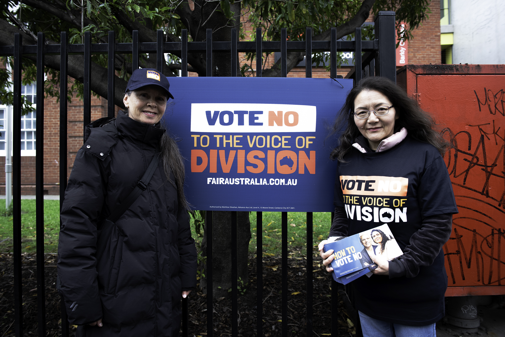 Annette Maxwell (64) and Yvonne Gu (54)