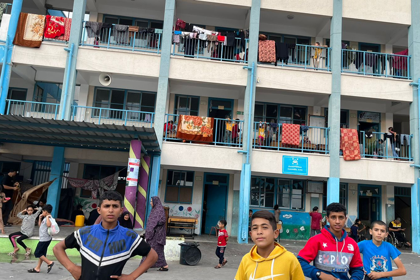 UNRWA school in Maghazi, Gaza