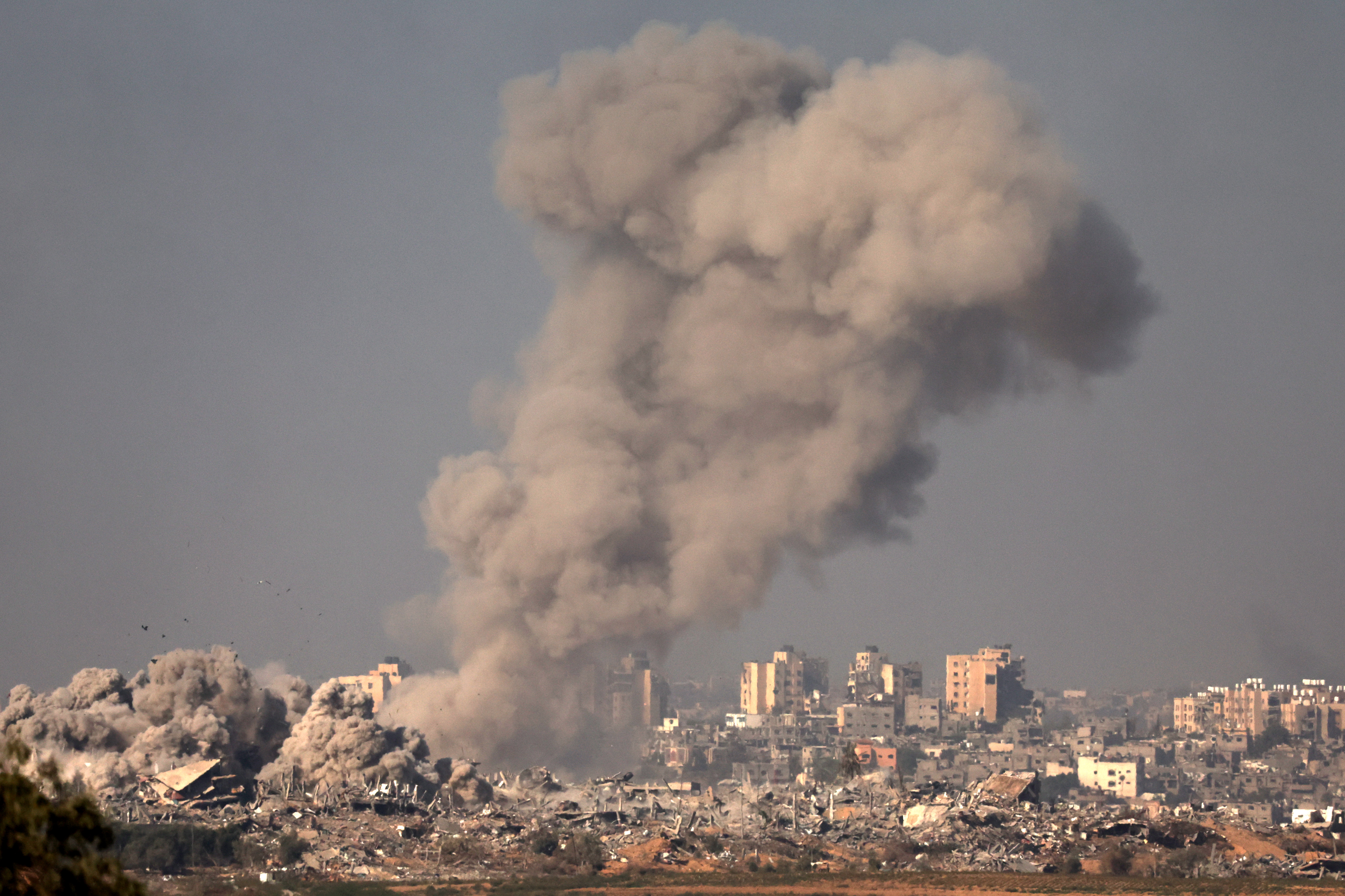 Israel has killed more than 33,000 people in its attack on Gaza [Atef Safadi/EPA]