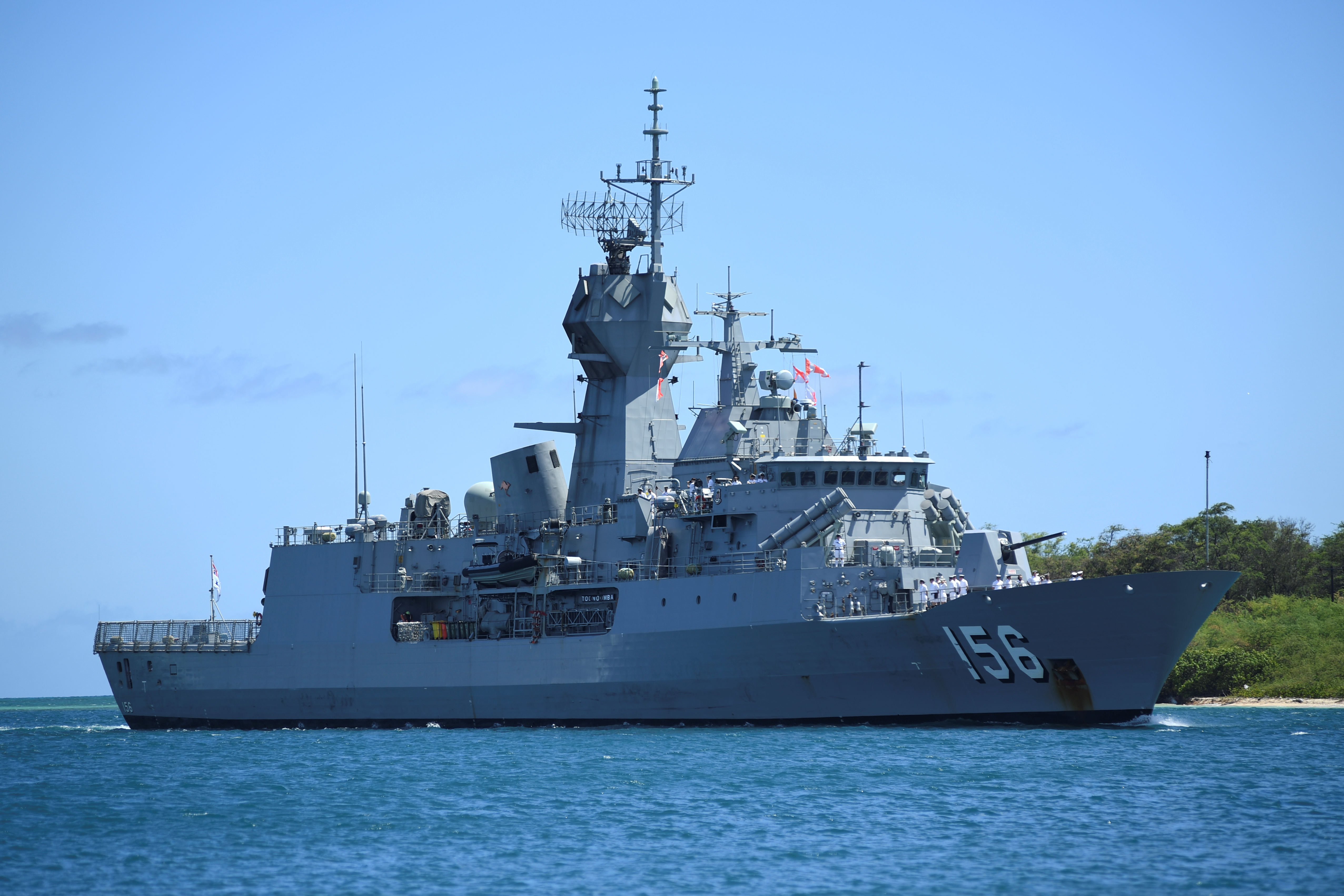 Royal Australian Navy frigate HMAS Toowoomba
