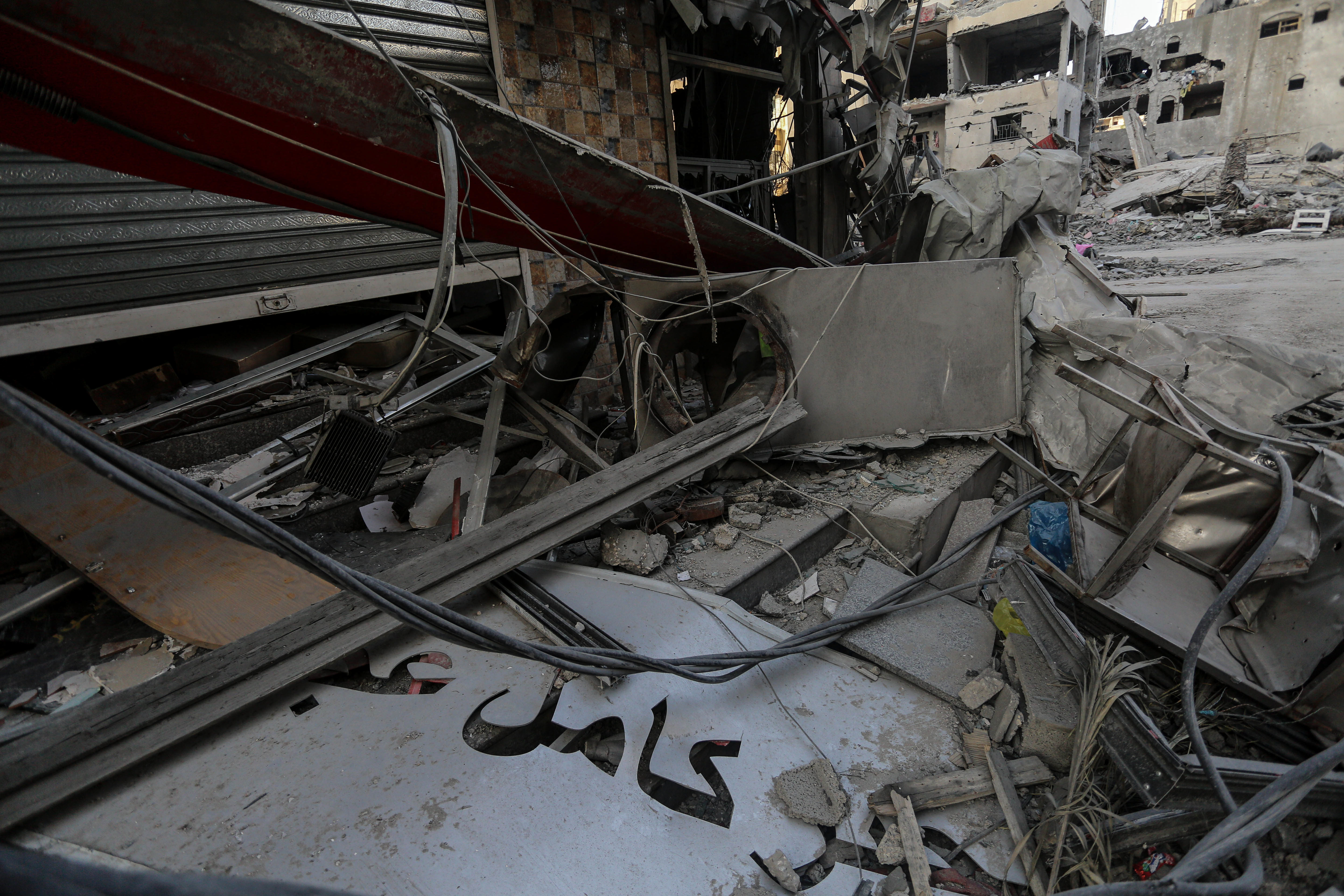 Gaza bakeries detroyed by Israeli strikes