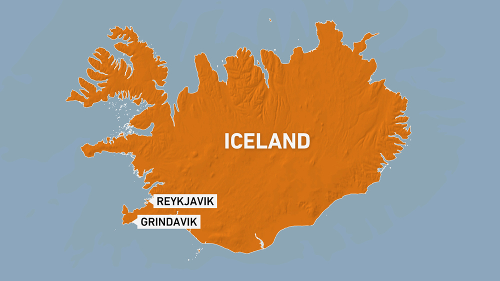 iceland map