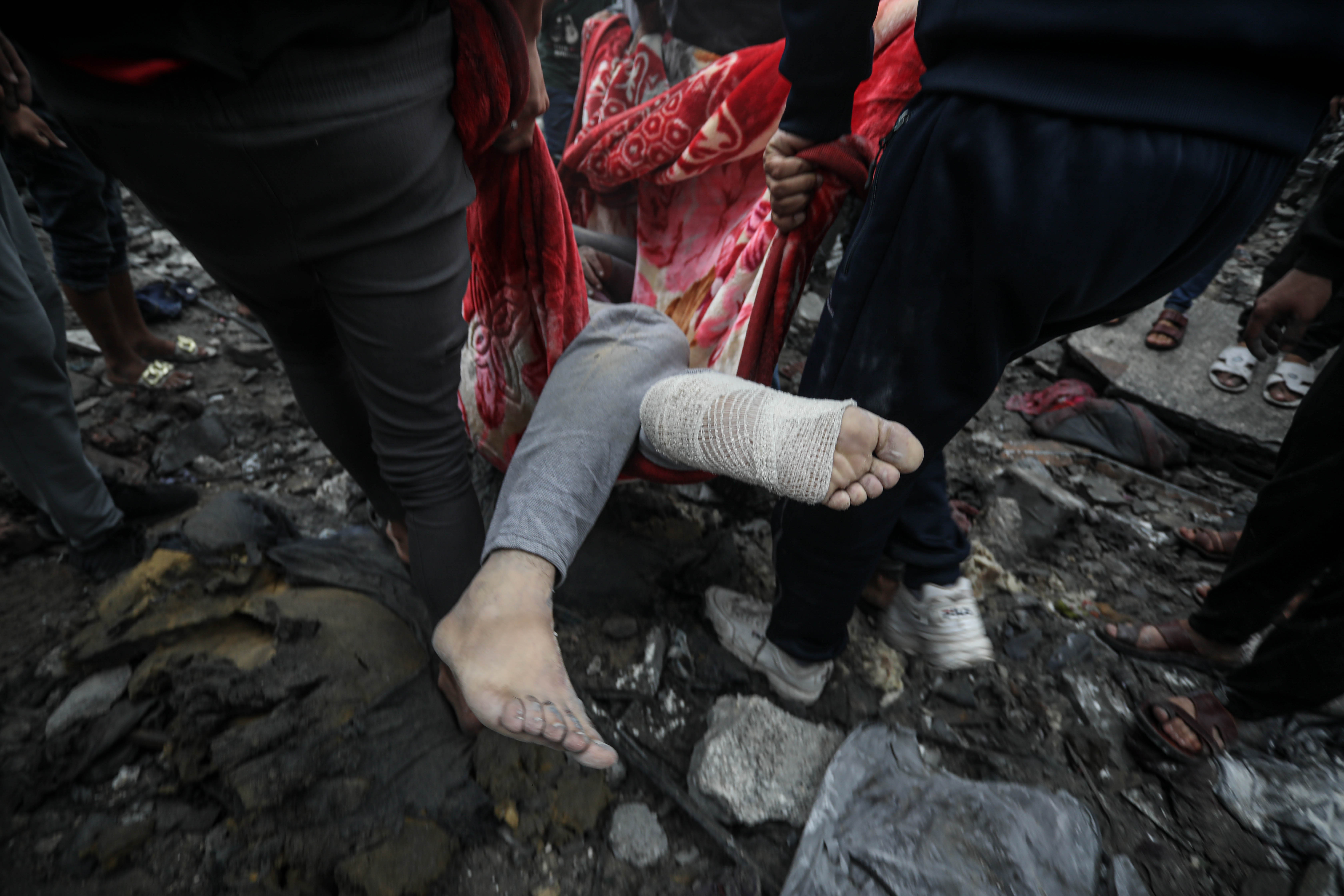 Israeli strike on Deir al-Balah