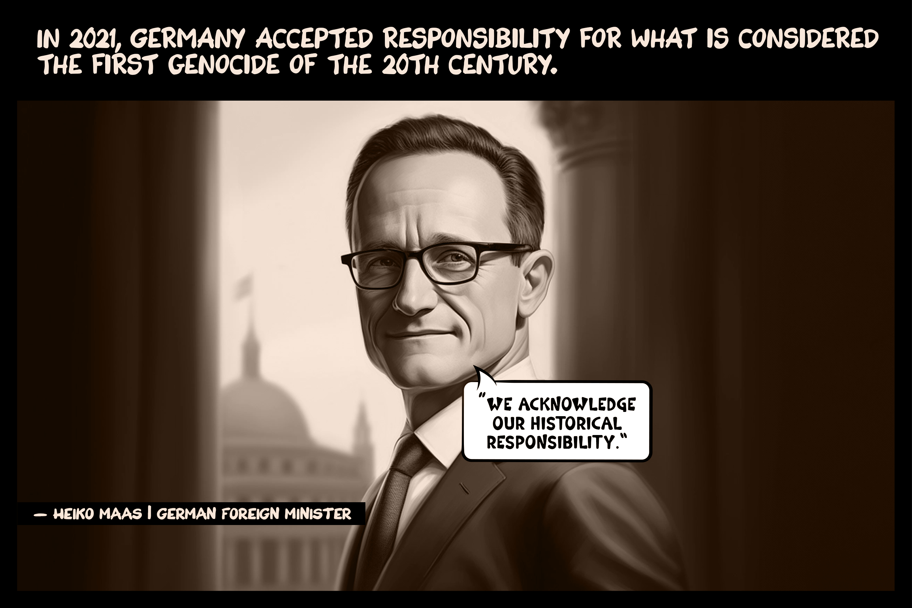 History Illustrated: Israel, Gaza, Germany and the genocide in Namibia