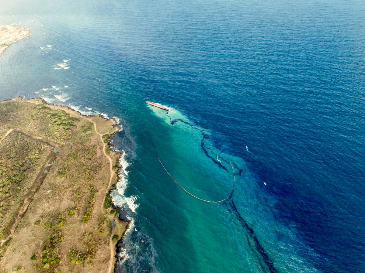 Mystery shipwreck causes disastrous oil spill in Trinidad