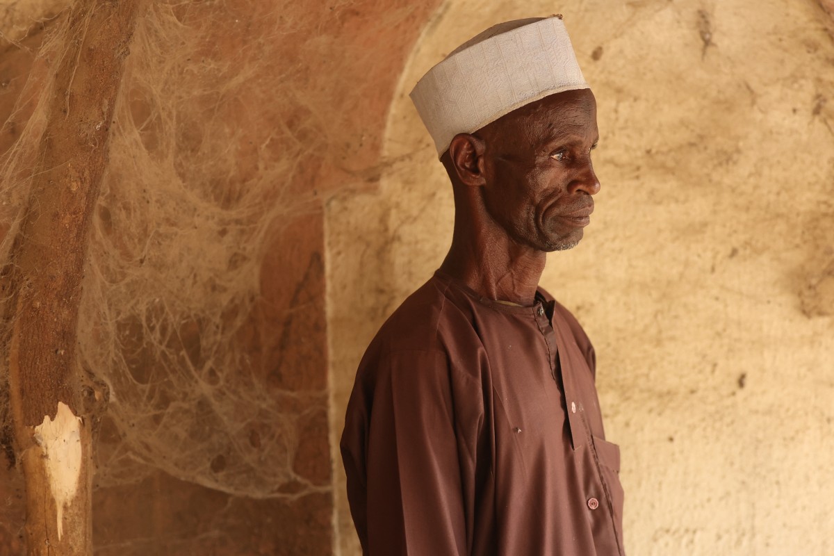 Musa Abdullah, 67-year-old head of herders in Jibia
