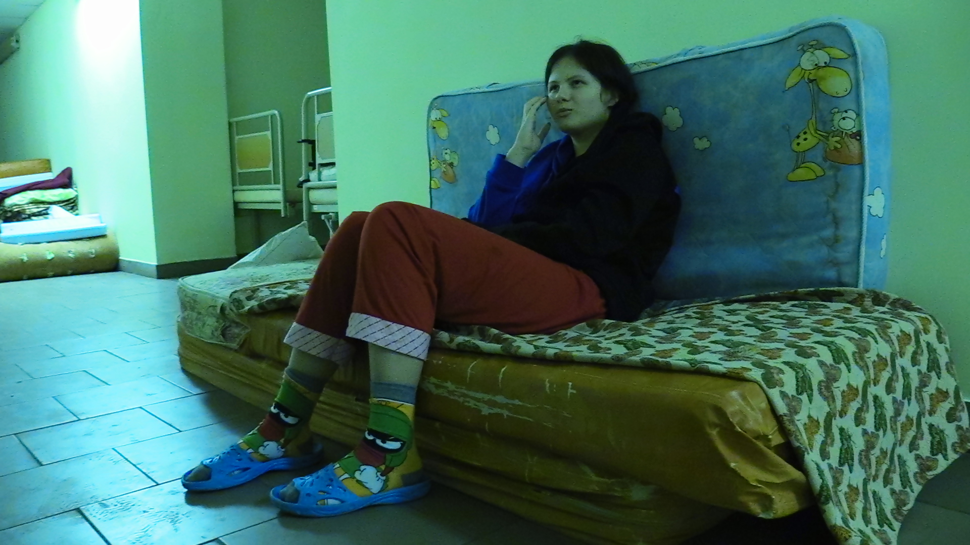 Child hides in basement