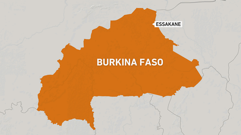 Essakane, Burkina Faso map
