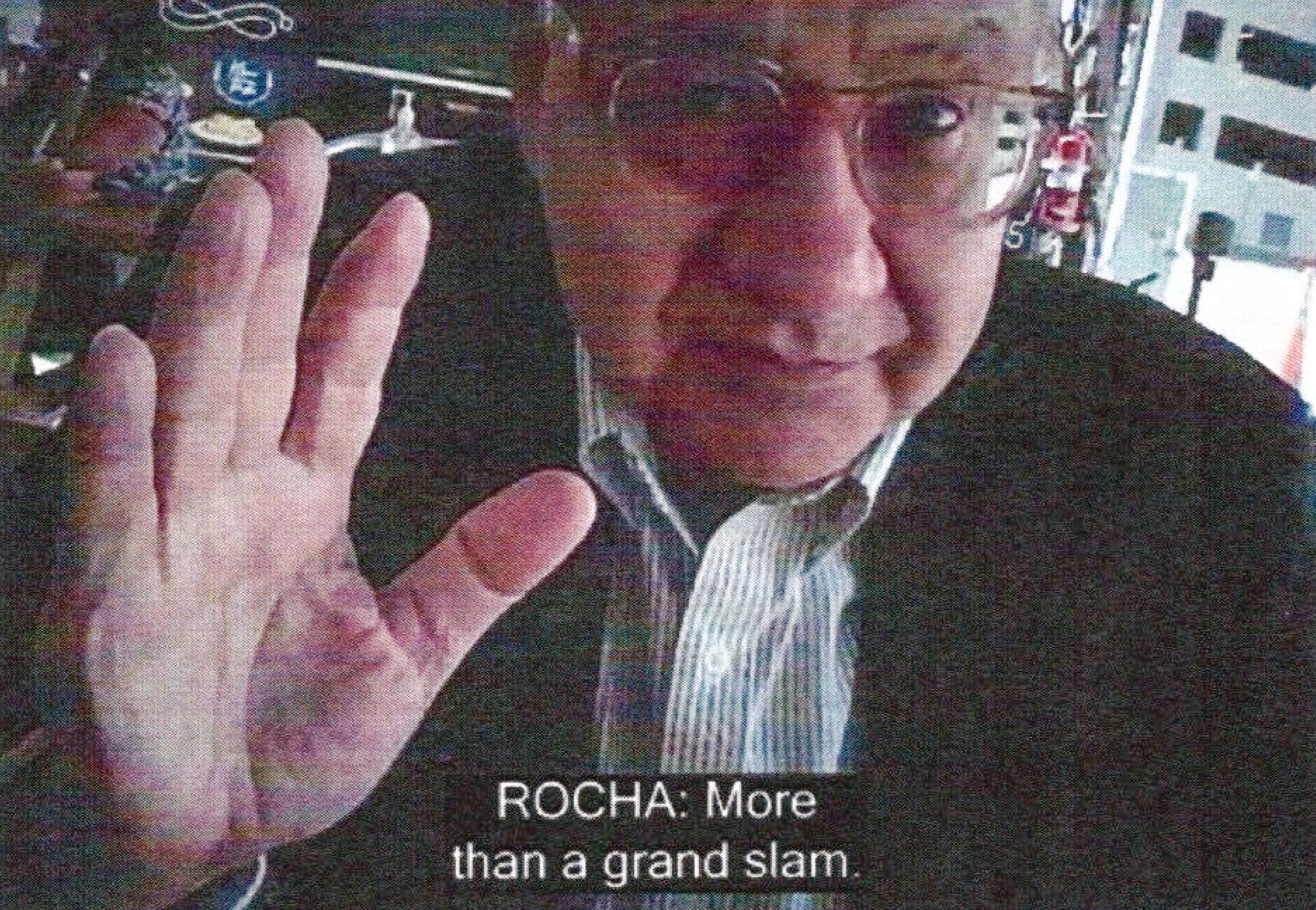 This image was contained in the affidavit in support of a criminal complaint, shows Manuel Rocha during a meeting with a FBI undercover employee. [File: US Justice Department via AP]