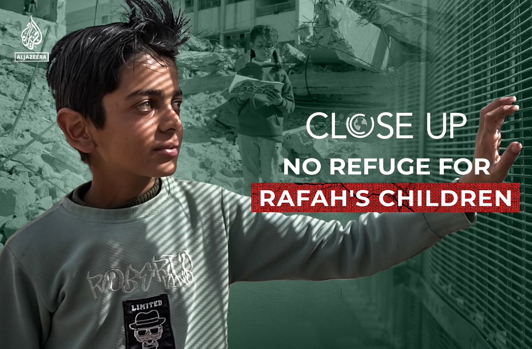 As Israel's ground assault into Gaza's last ‘safe zone’ looms, two children in Rafah prepare for it.