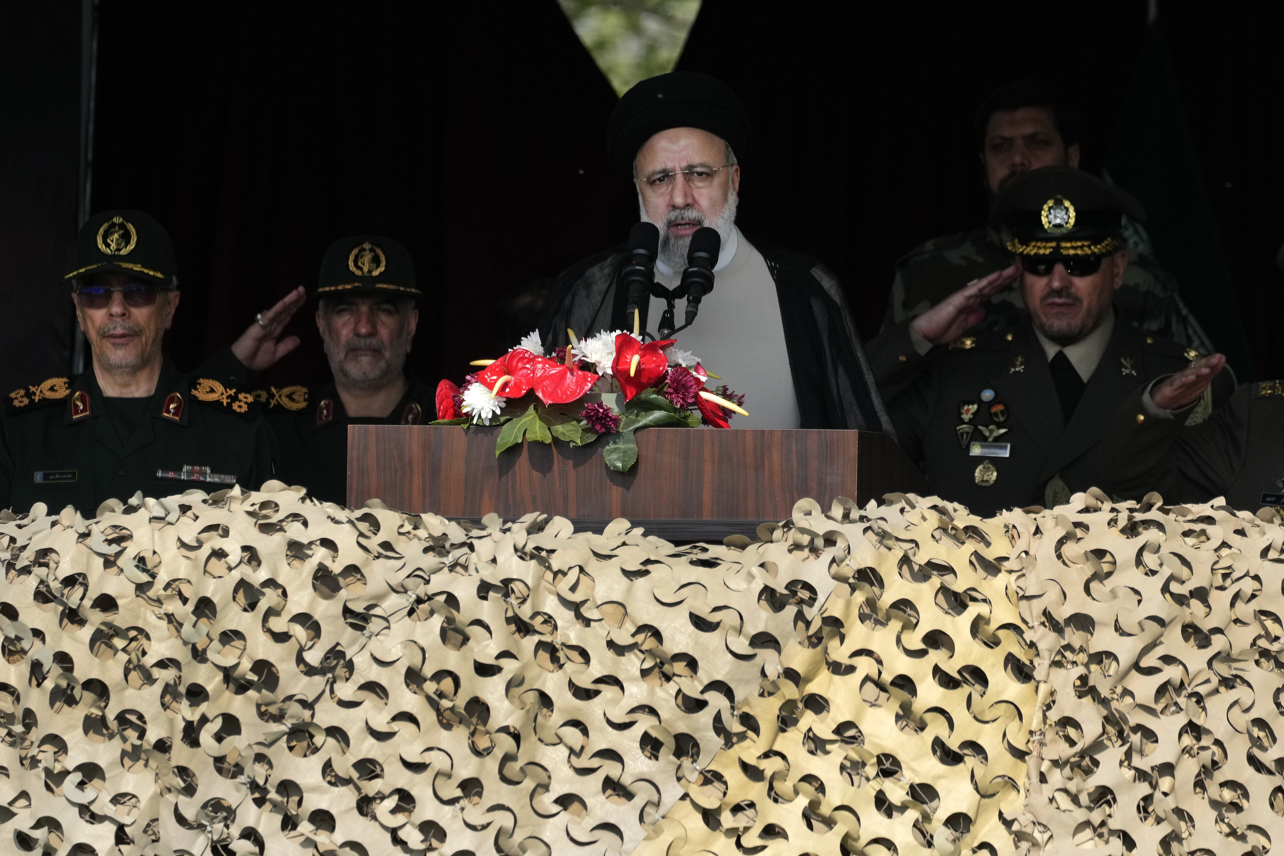 Iran shows military might as tensions with Israel soar