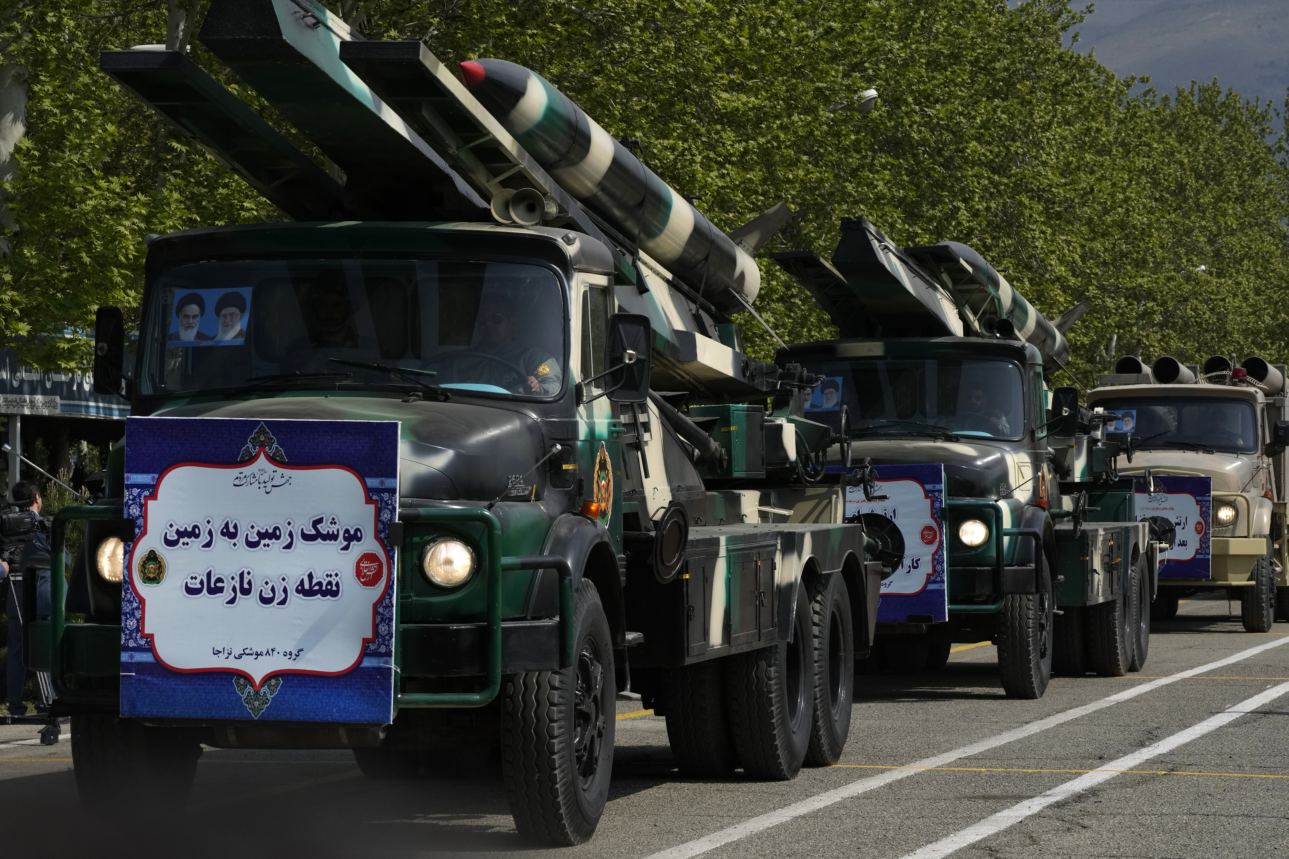 Iran shows military might as tensions with Israel soar