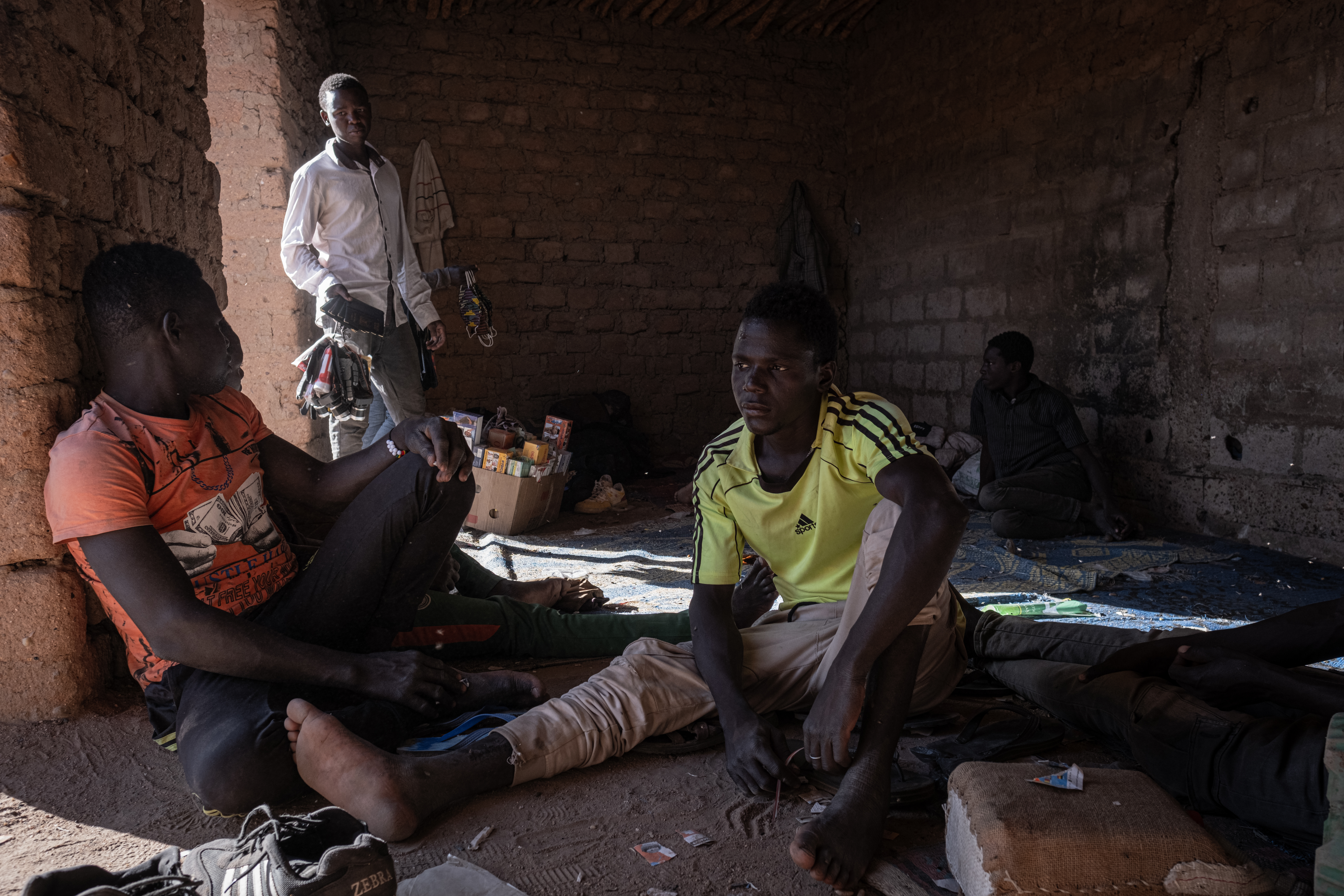 People in Agadez, Niger