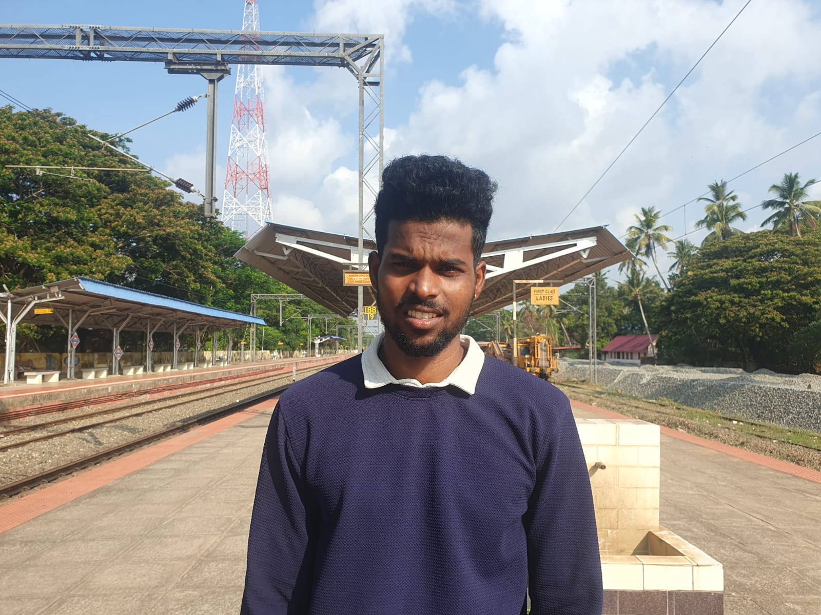 Prince Sebastian, back home in Kerala, India, had to crawl more than a mile with a bullet in his head to survive, after being hit in Ukraine while fighting for Russia [Courtesy Prince Sebastian]