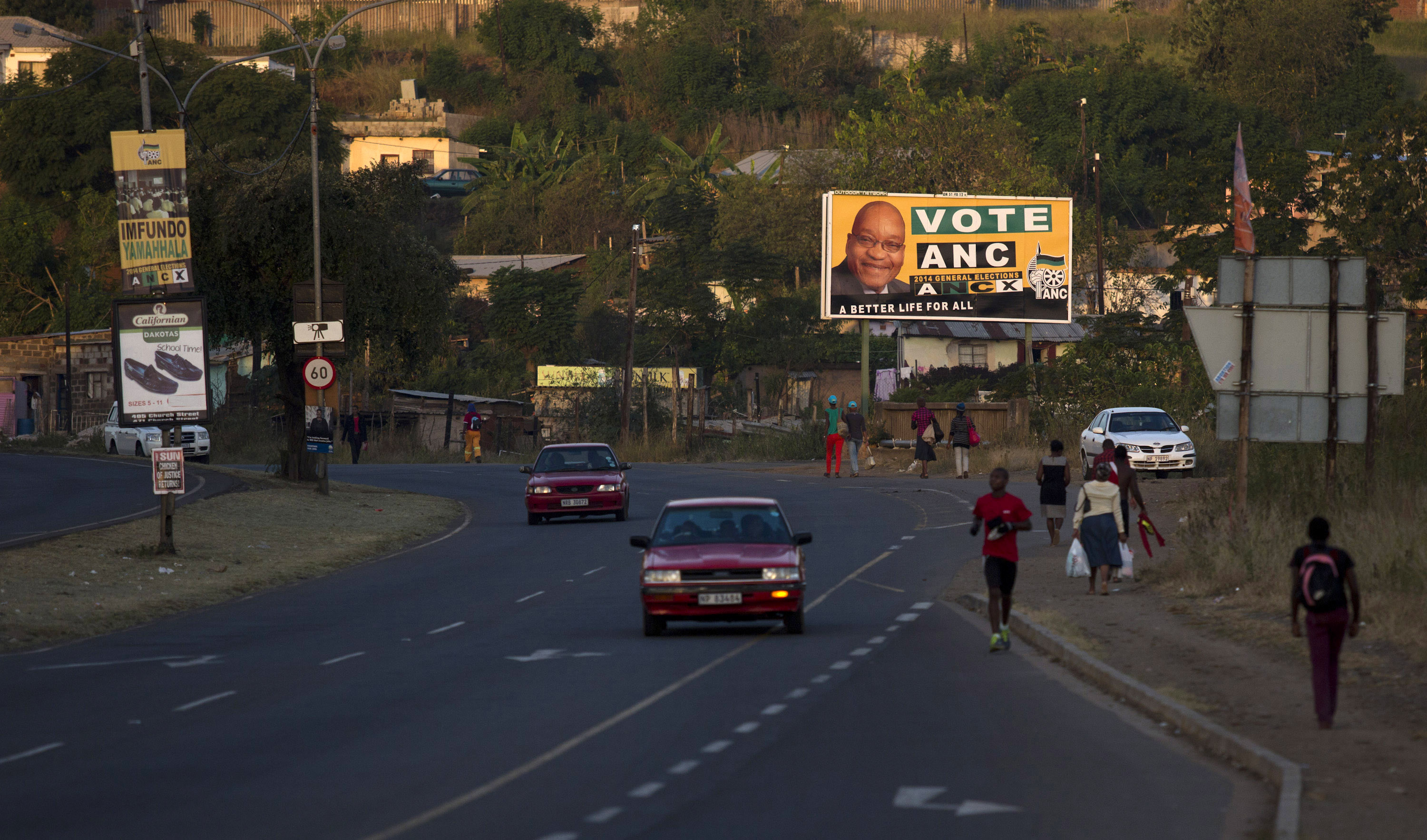 A 2014 ANC election billboard